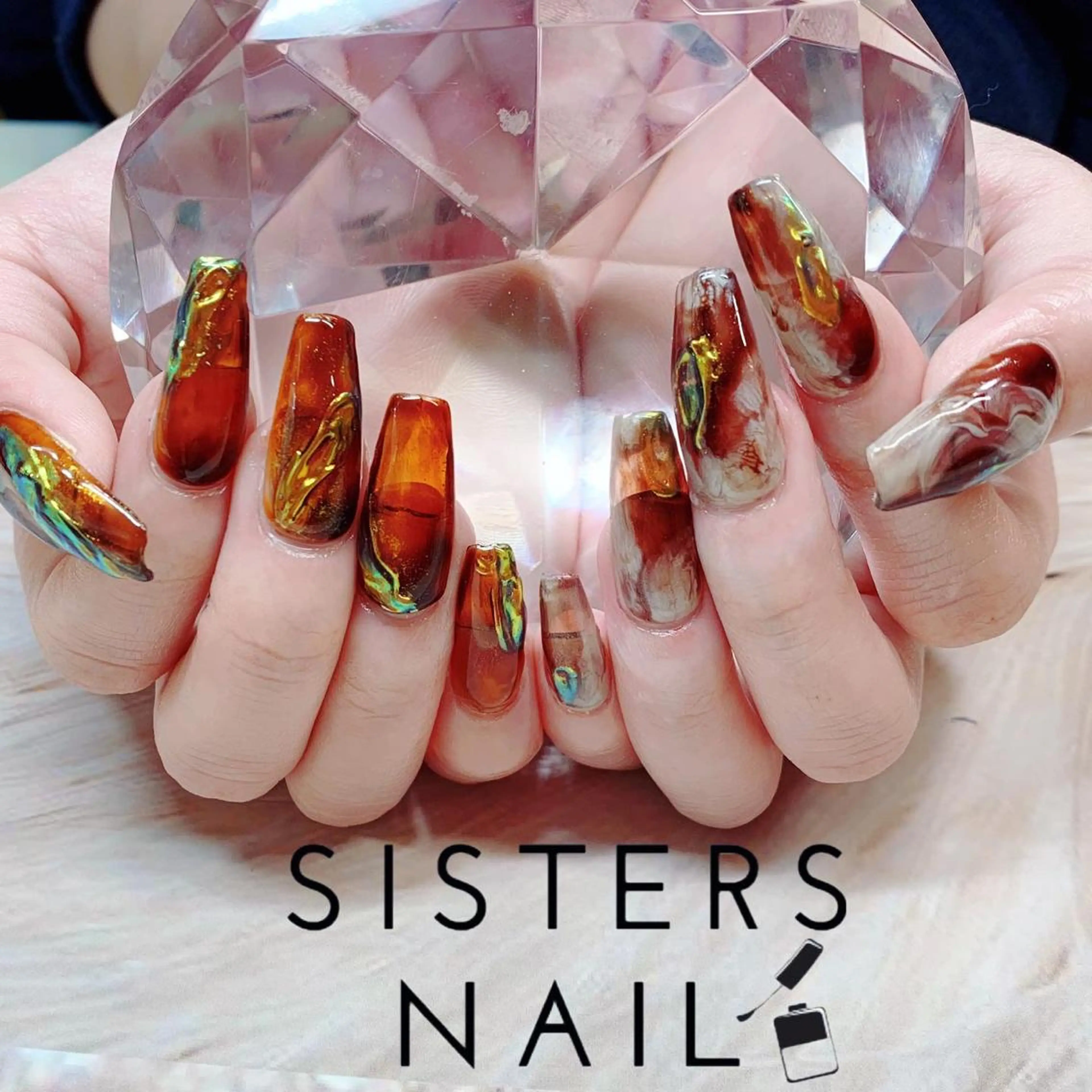 ネイル ハンドネイル ハンドケア sisters nail.fのネイルデザイン