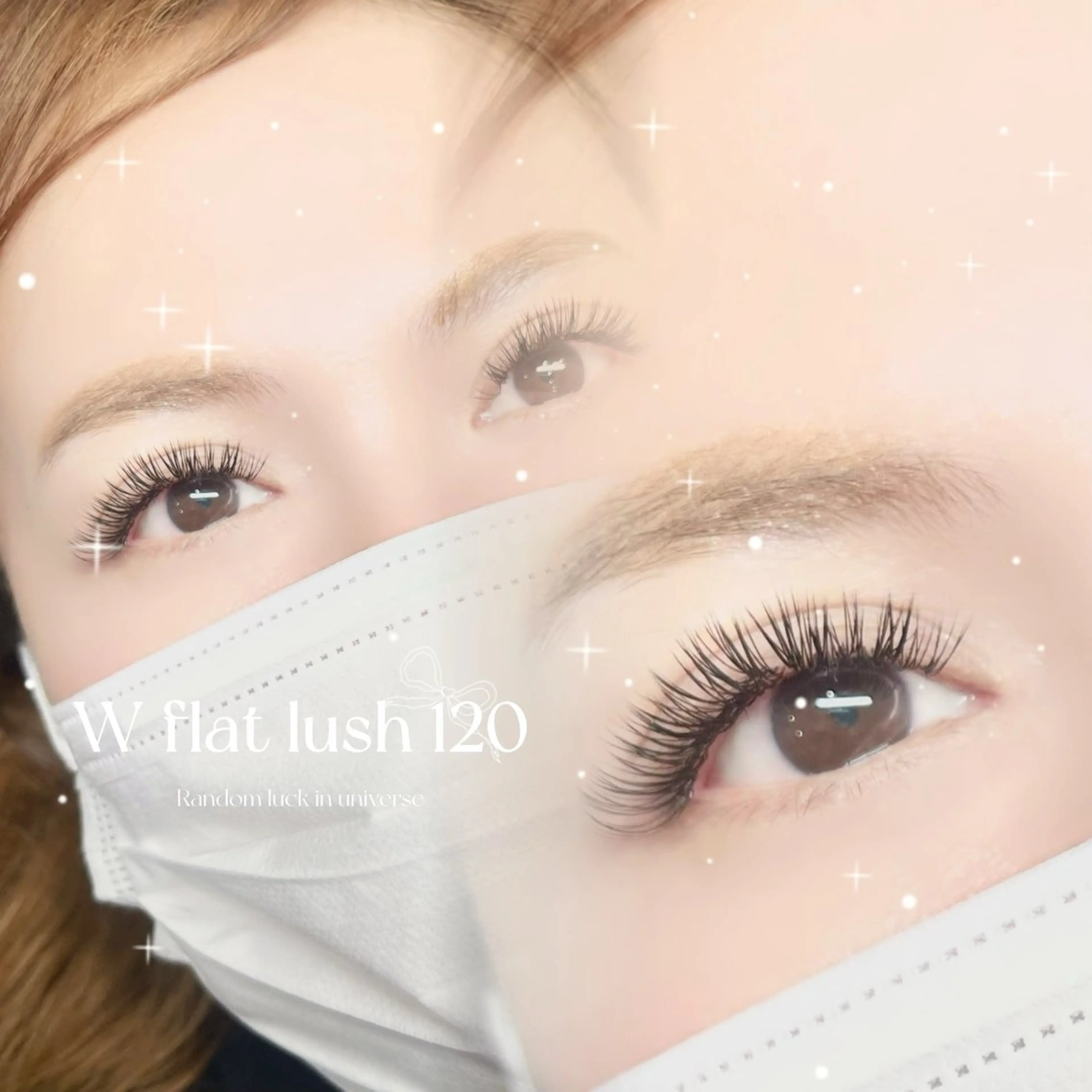 マツエク・マツパ フラットラッシュ eyelash Ronguiのマツエク・マツパデザイン