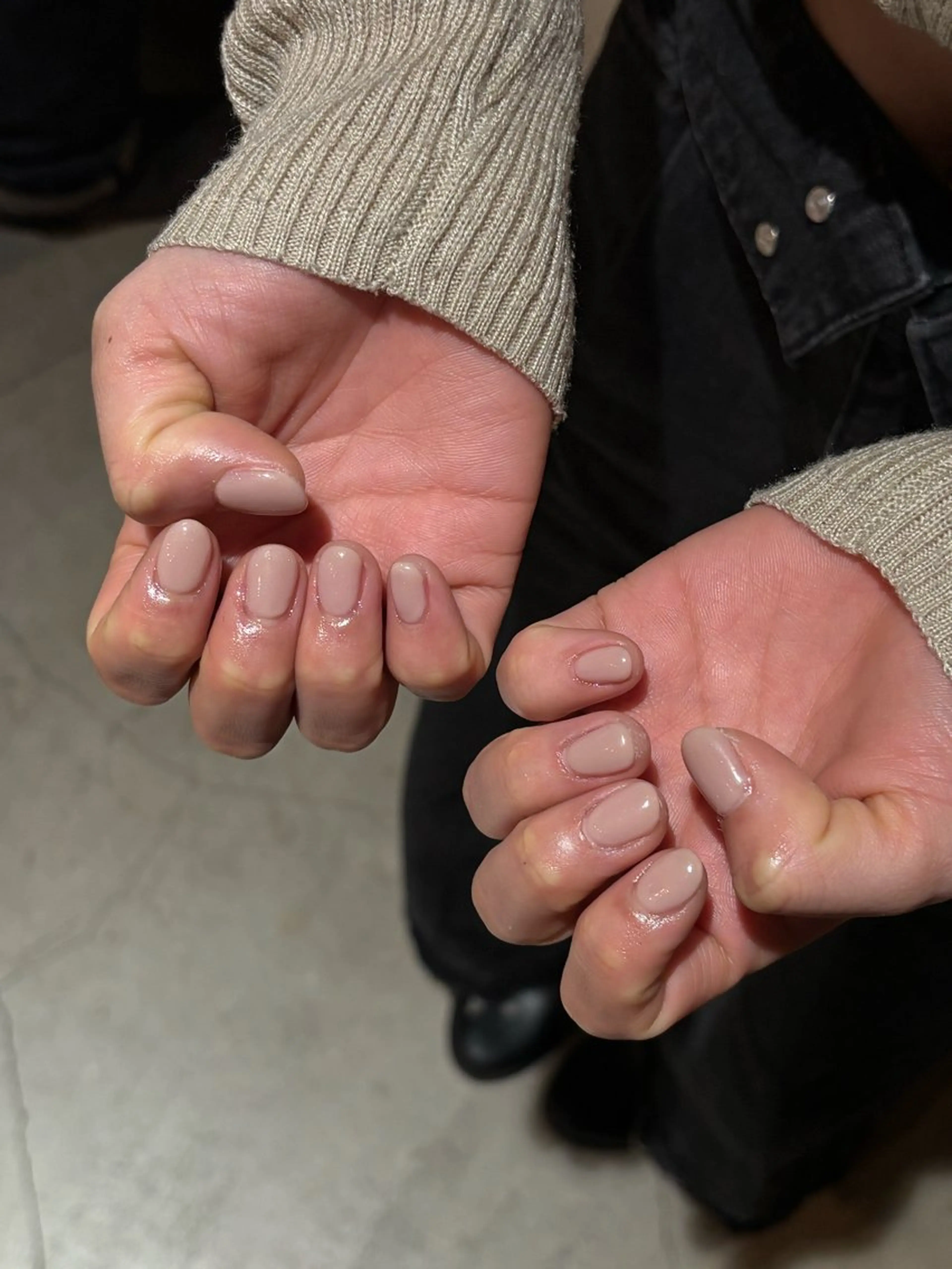 【練習モデル】ハンドジェルネイルワンカラー💅❤️🔥お好きな色からお選びいただけます🎶(オフなし)の写真