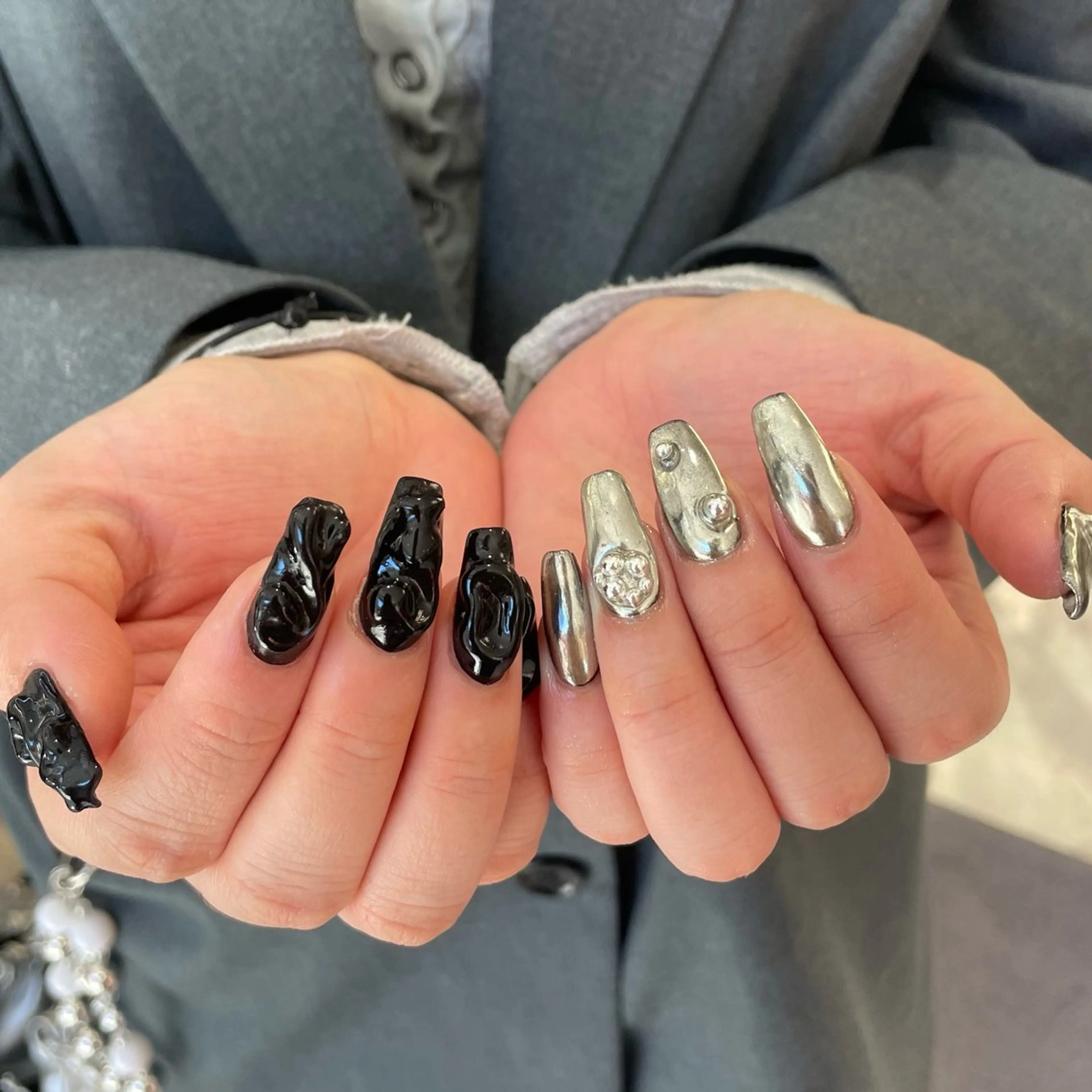 ネイル クルミ/ 💕ワンホンネイルのネイルデザイン