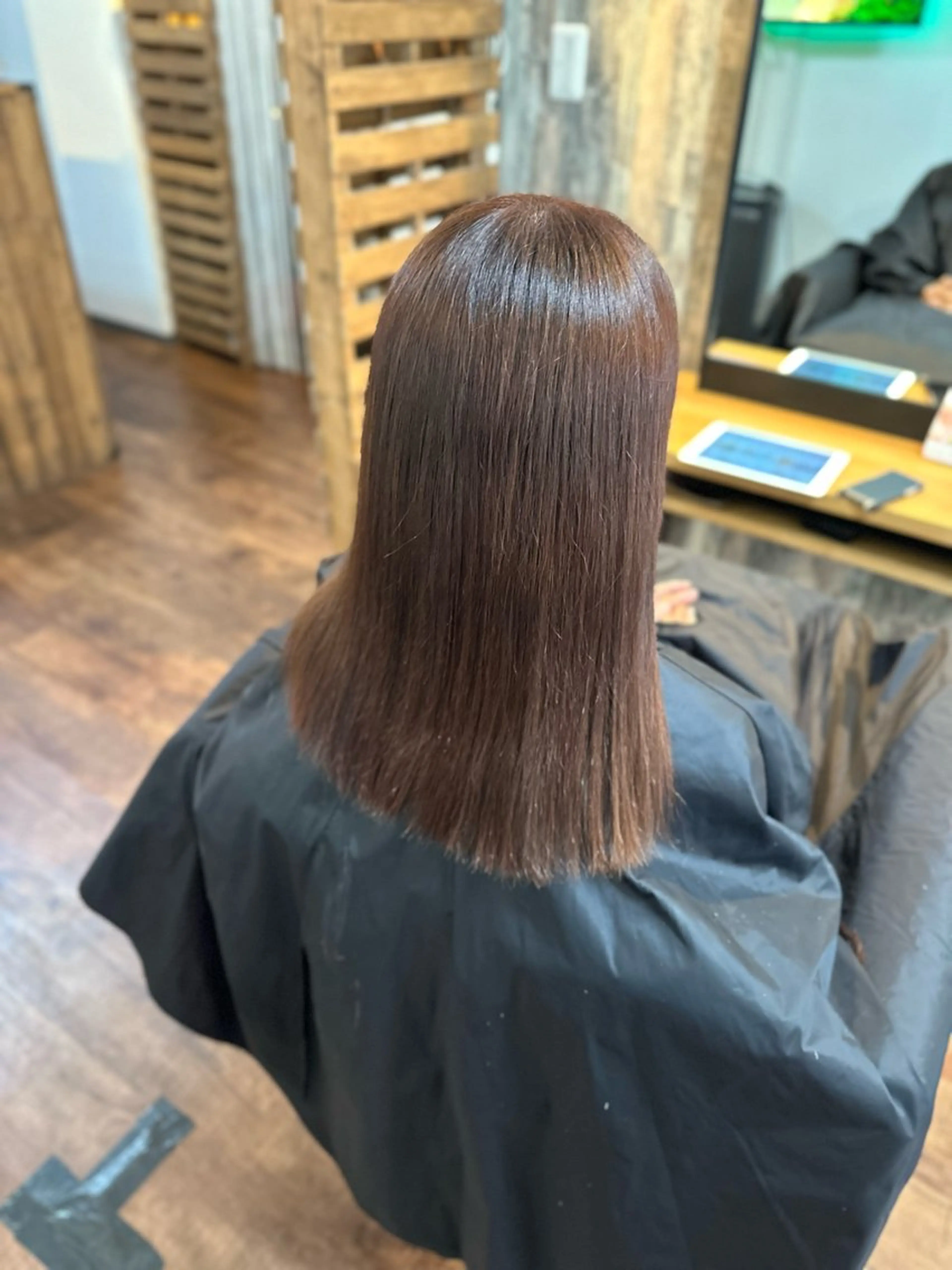 ロング カラー 縮毛矯正 Luzir⭐︎ GEN⭐︎のヘアスタイル