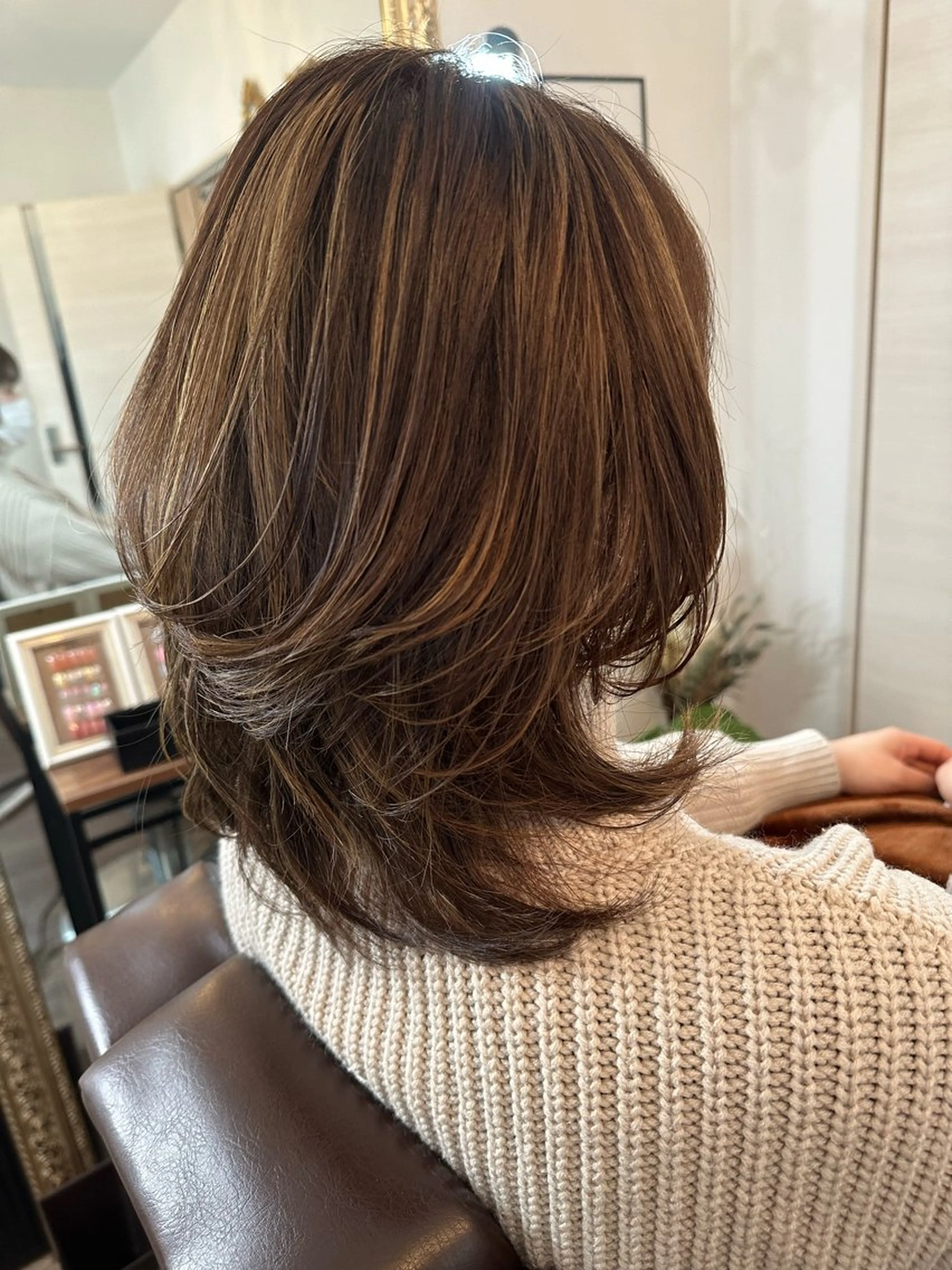 ミディアム カラー 🌺✨小川 友佳✨🌺のヘアスタイル