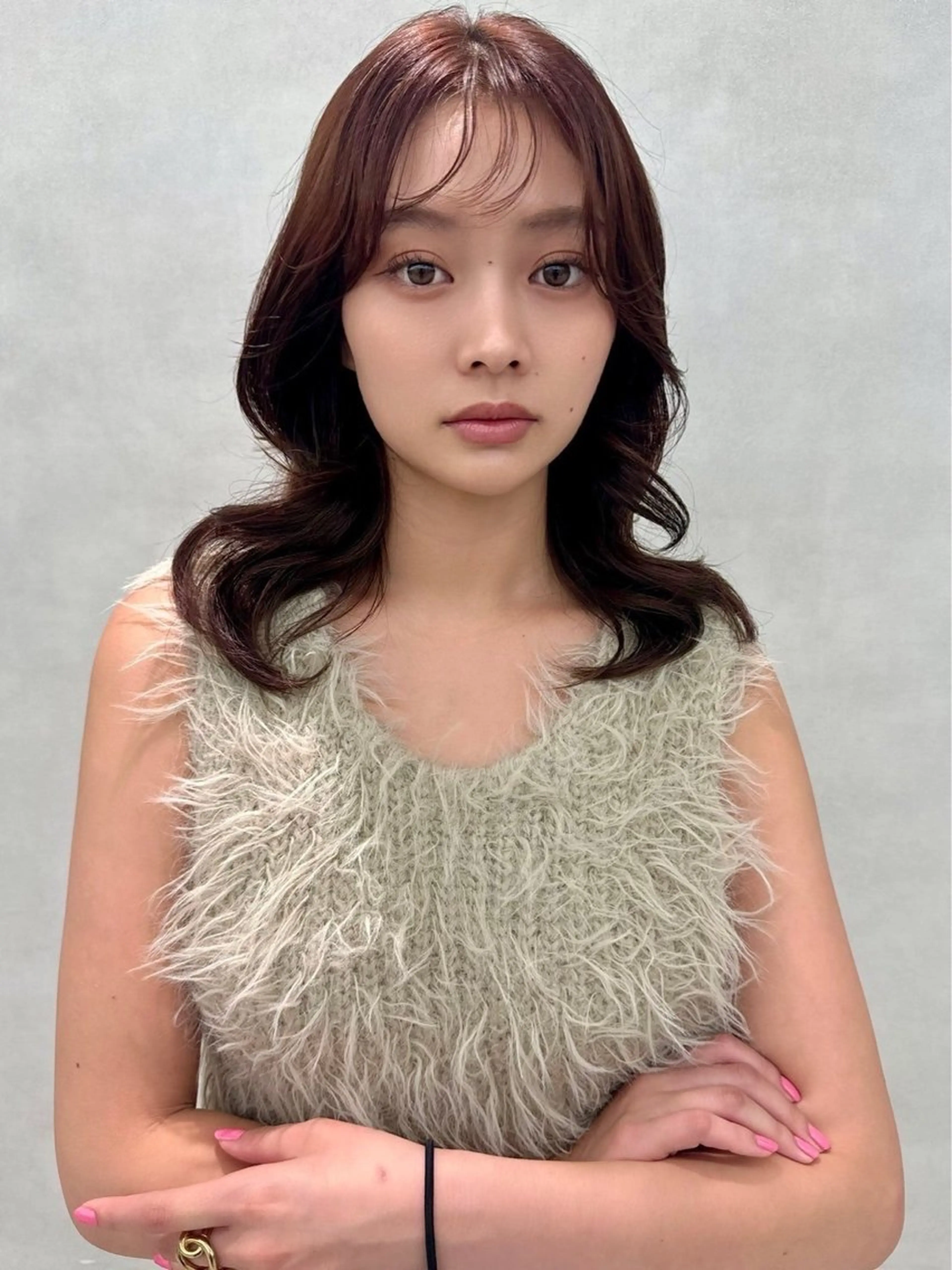 ミディアム ヘアアレンジ ヘアセット ‎ヘアセット/巻き髪 🤍あすみ‎‎‎🤍のヘアスタイル