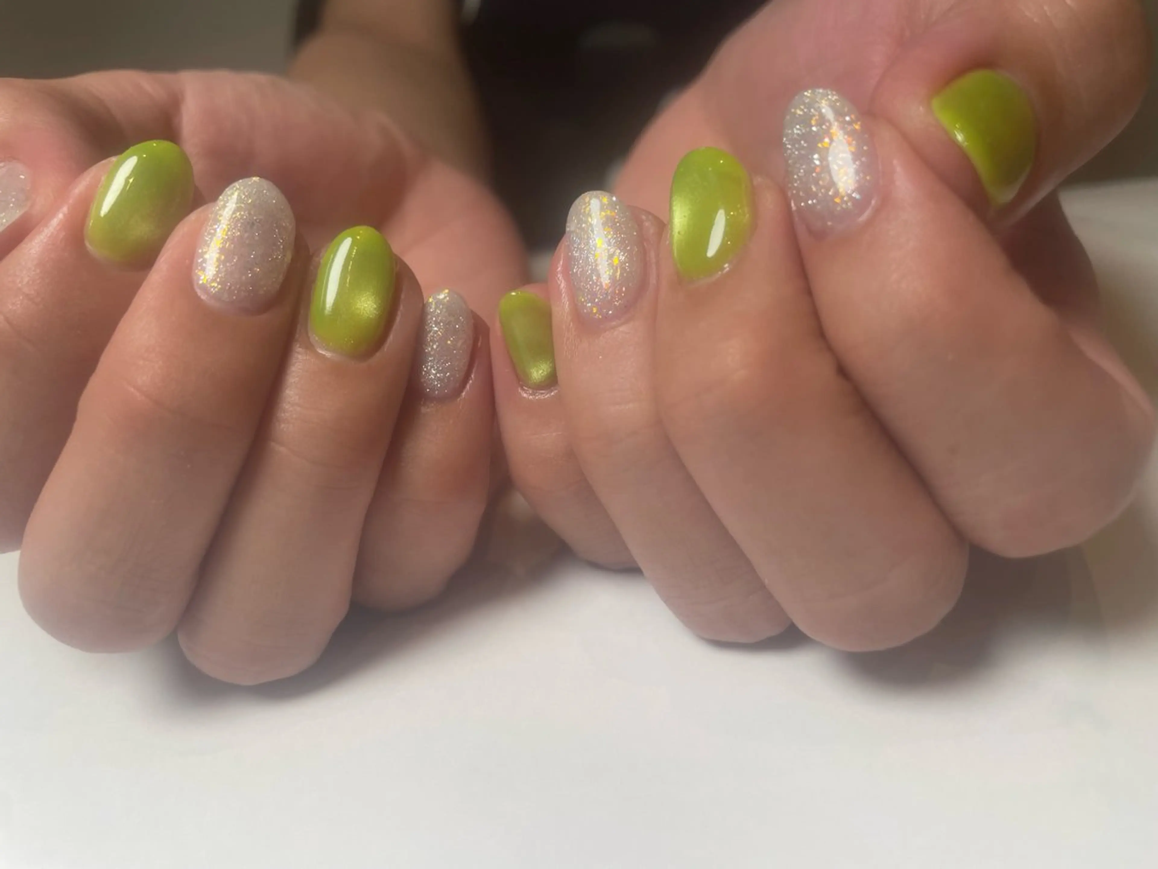 ネイル マグネットネイル ハンドネイル 吉川 由喜枝のネイルデザイン