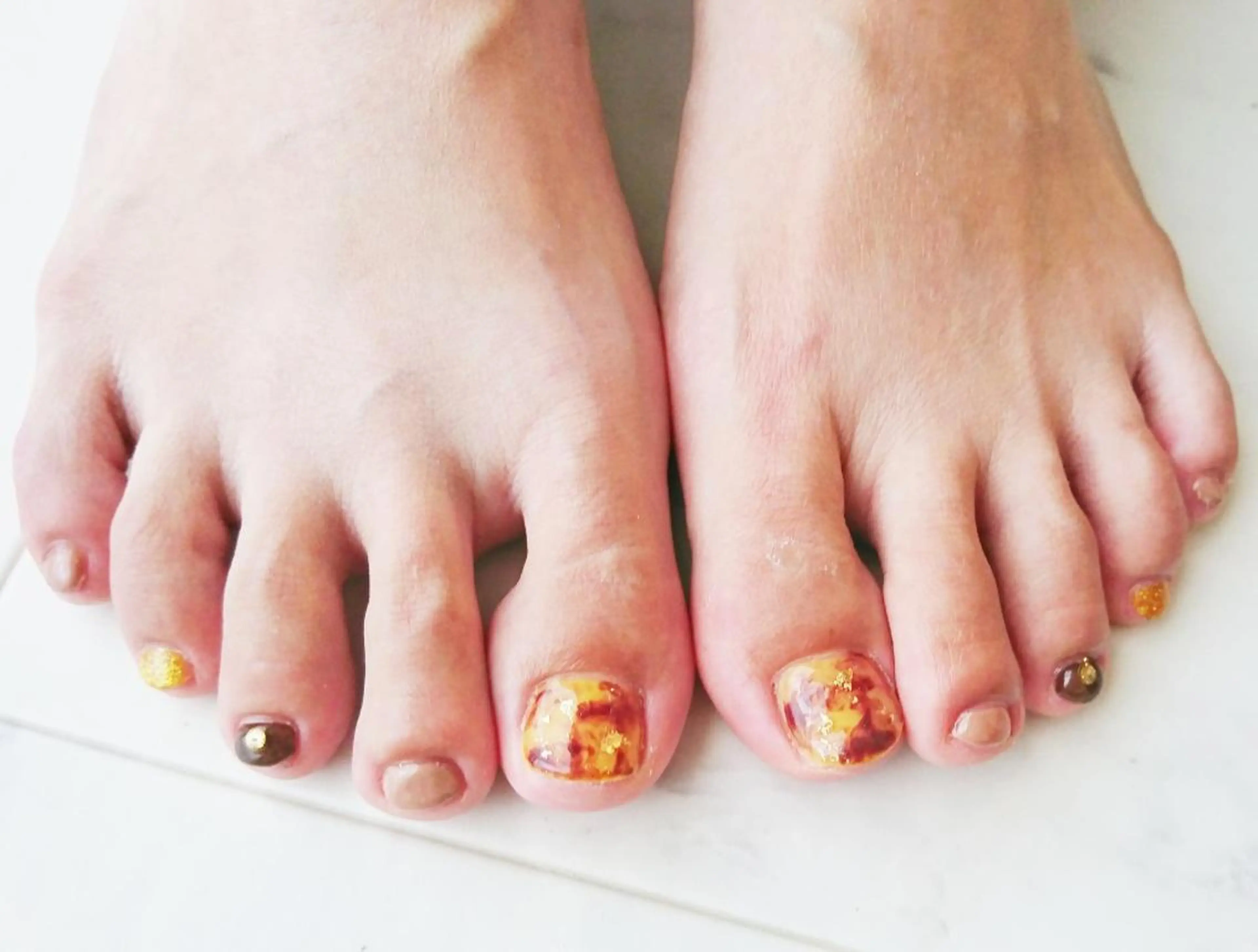 ネイル フットネイル みー shakushiroのネイルデザイン