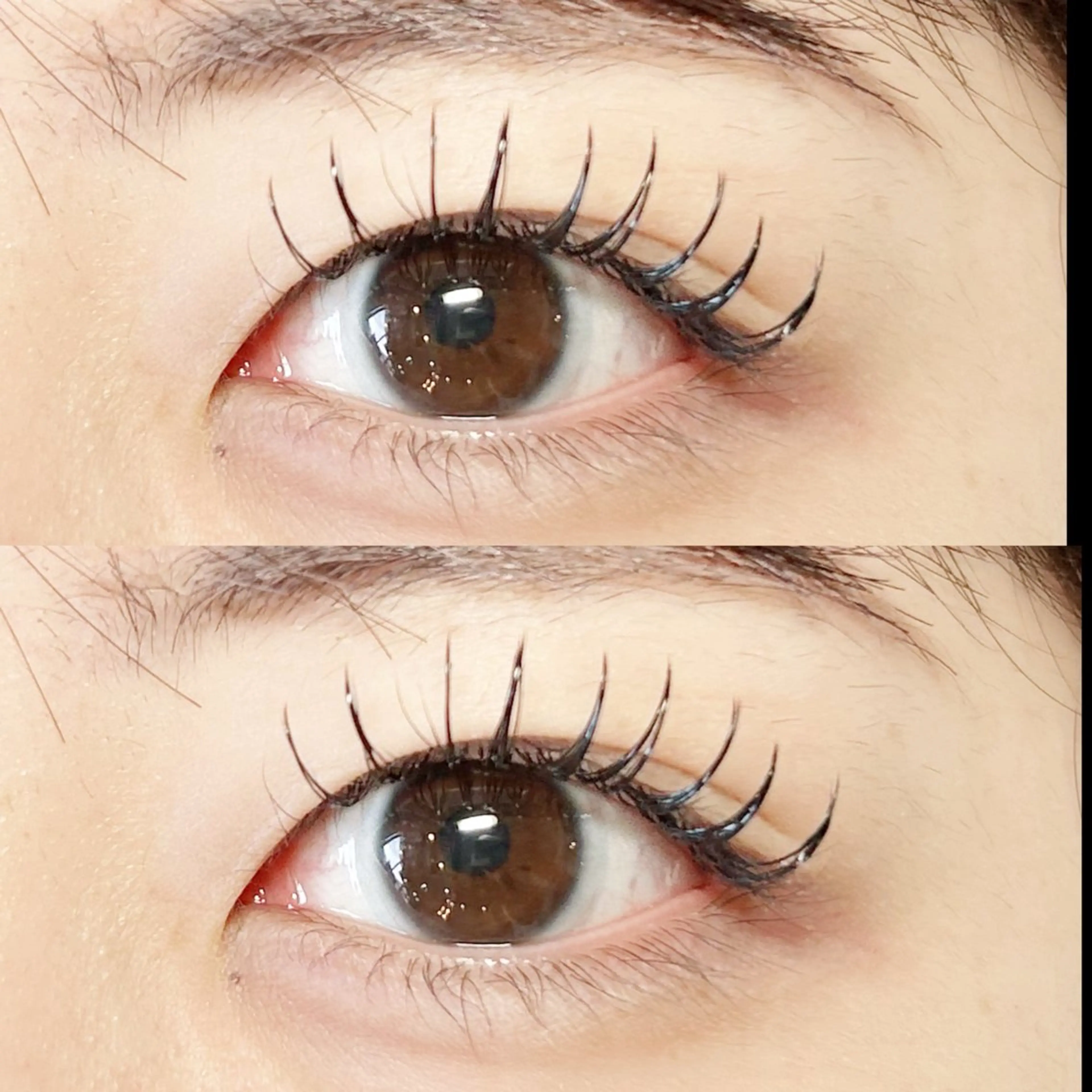 フラットラッシュ100~120本➕束感コーティングの写真