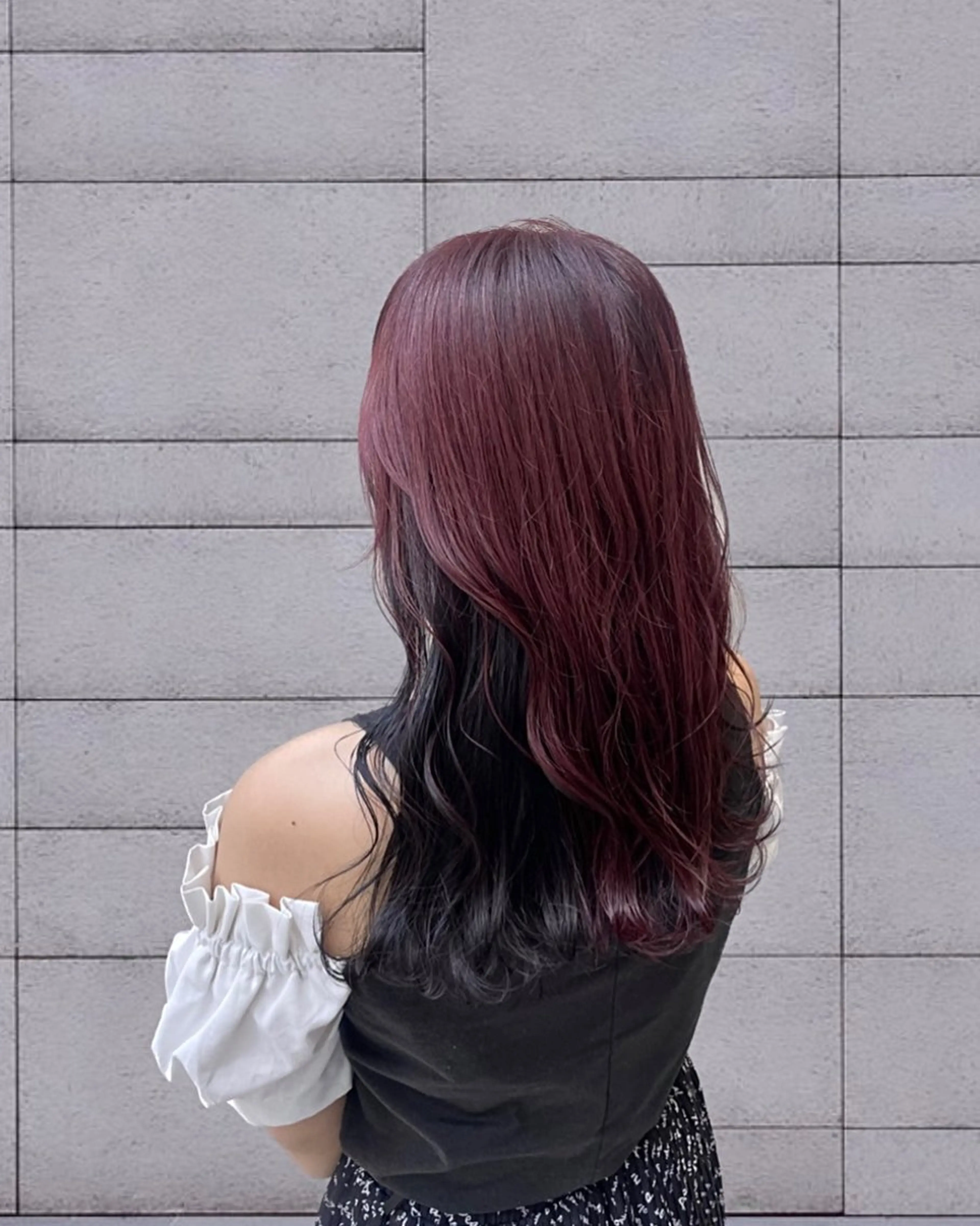 セミロング カラー カット ヘアカラー トリートメント ayano / 透明感・くすみカラーのヘアスタイル