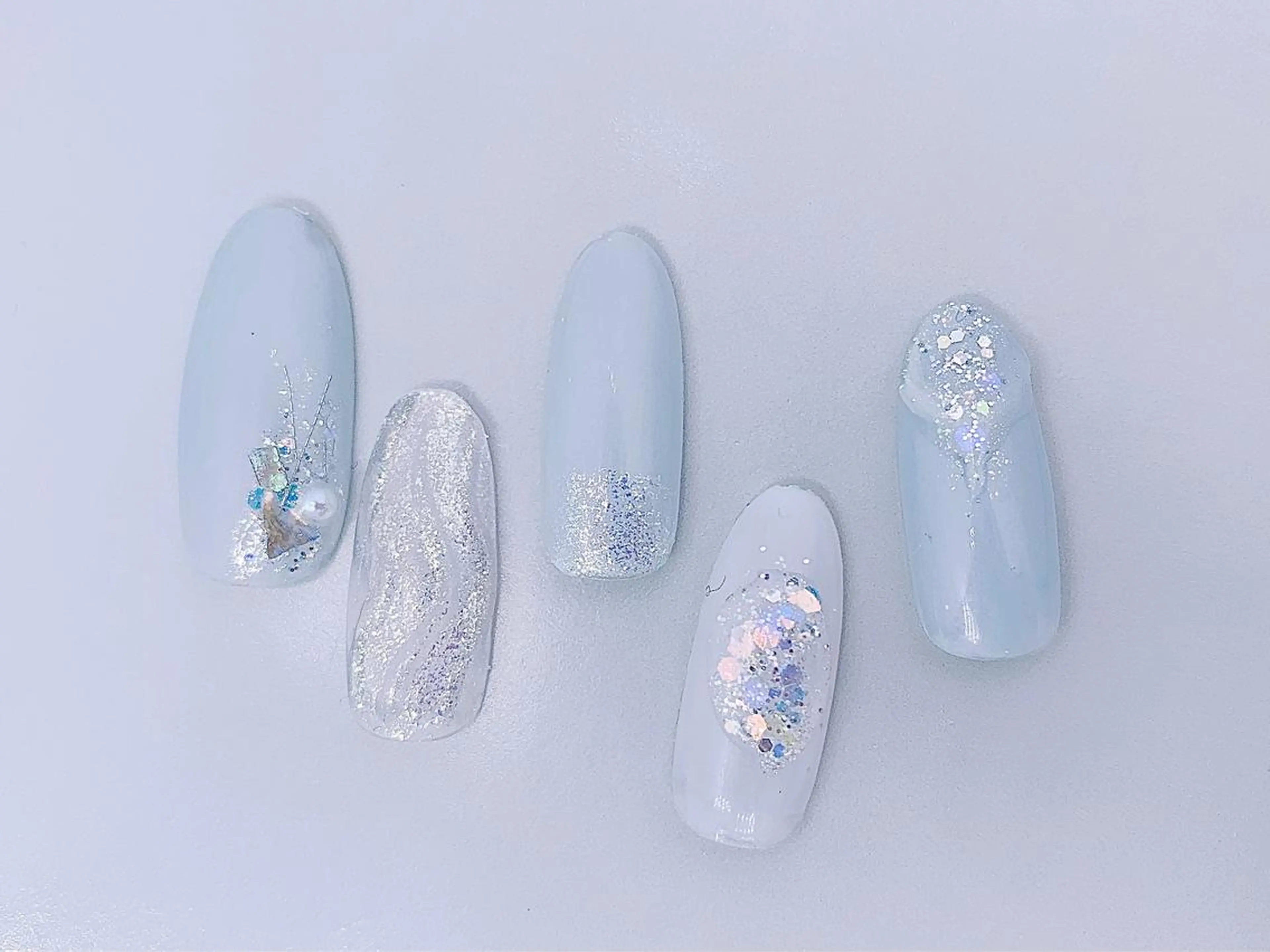 ネイル MiKi Nai池袋 長さだし得意のネイルデザイン