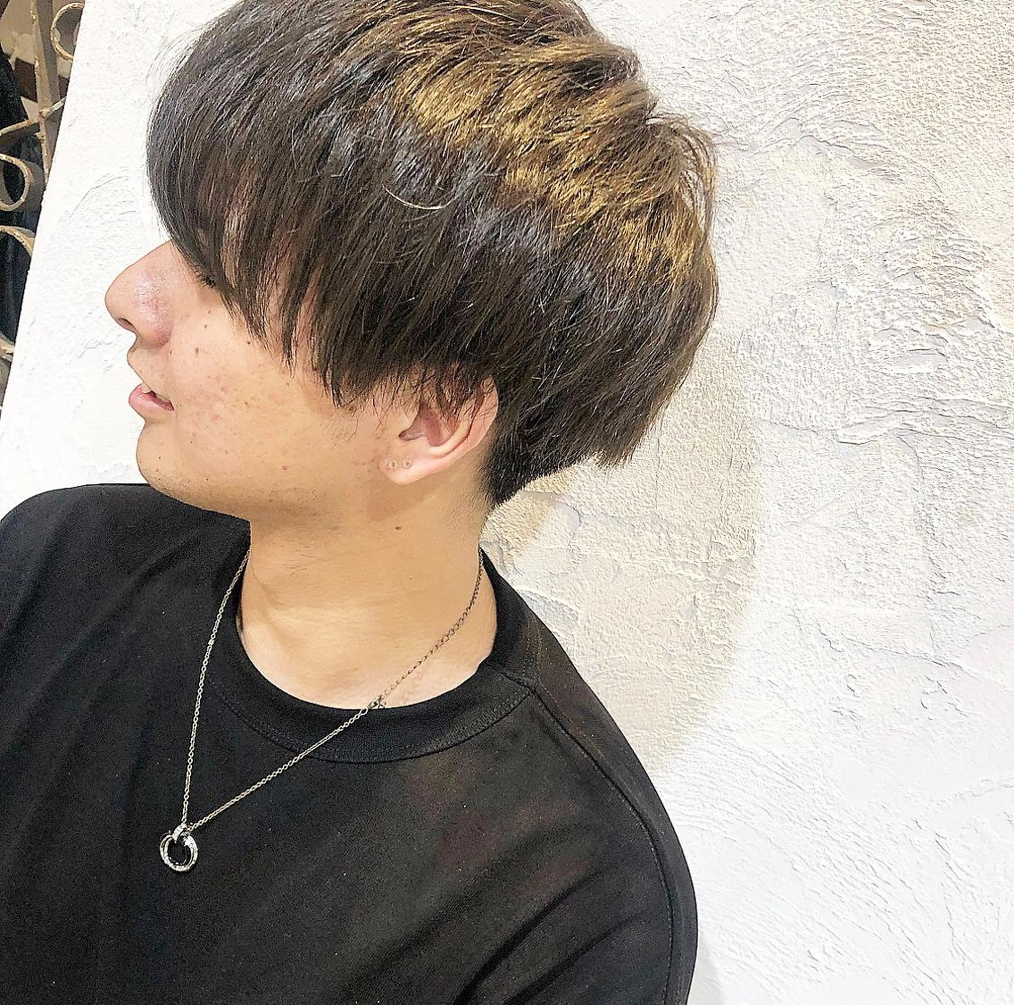 メンズ ヘアカラー トリートメント ヘッドスパ ヘアセット 圧倒的透明感カラー nana🦕のヘアスタイル