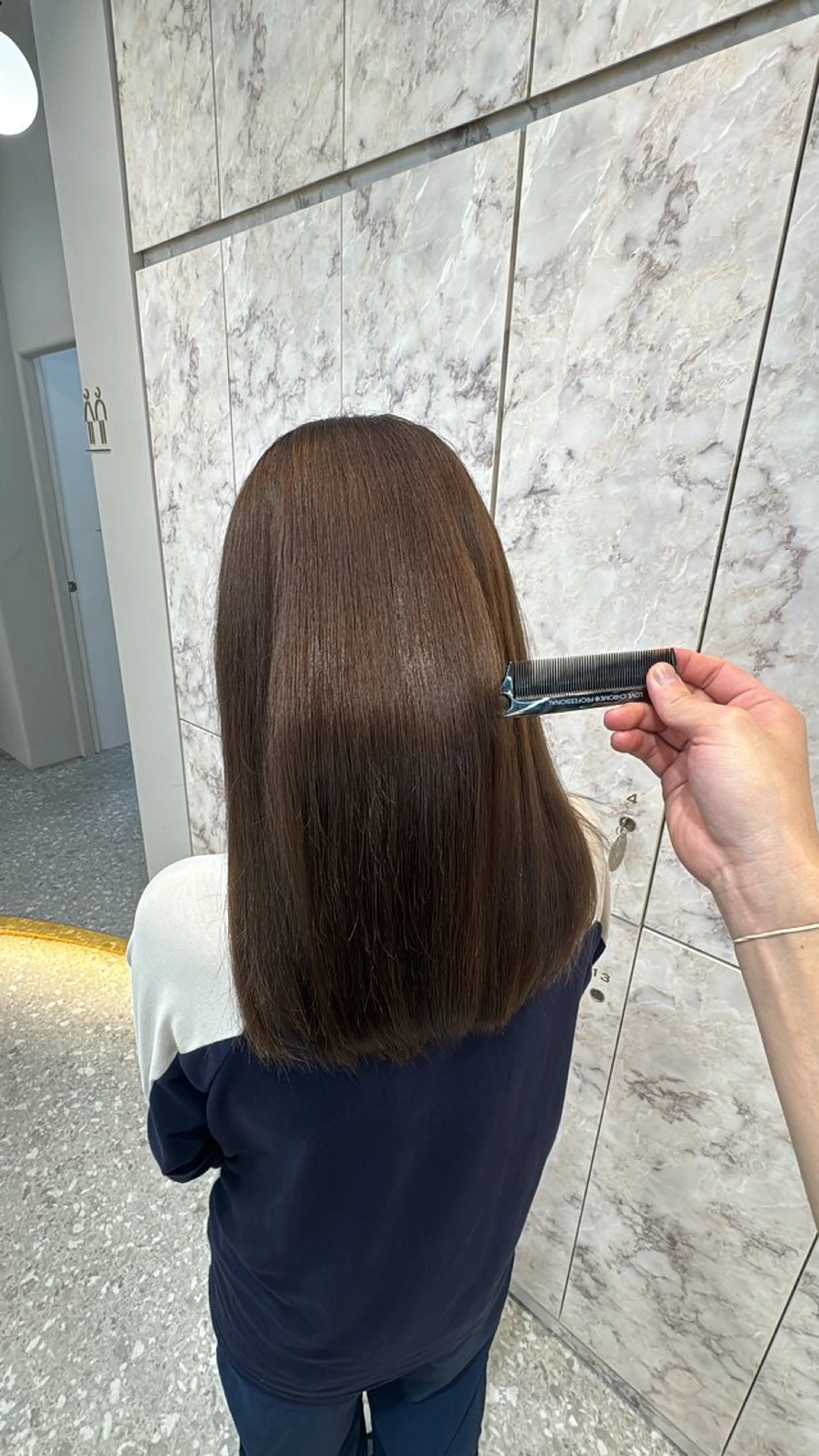 ロング カラー 絶対垢抜けレイヤー/ 透明感カラーリョウヤのヘアスタイル