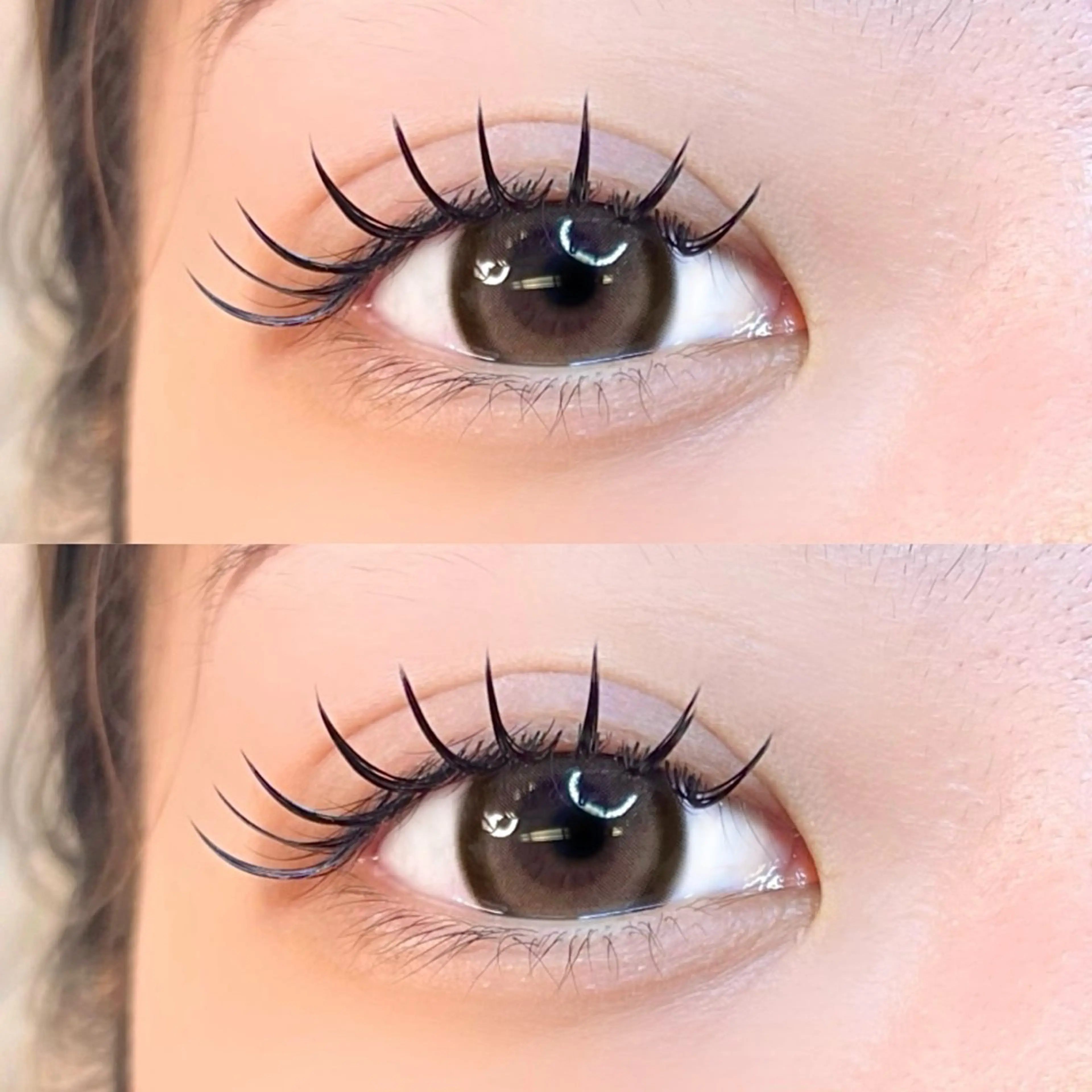 マツエク・マツパ マツエク 大阪梅田 SAKI 韓国風束感まつ毛のマツエク・マツパデザイン