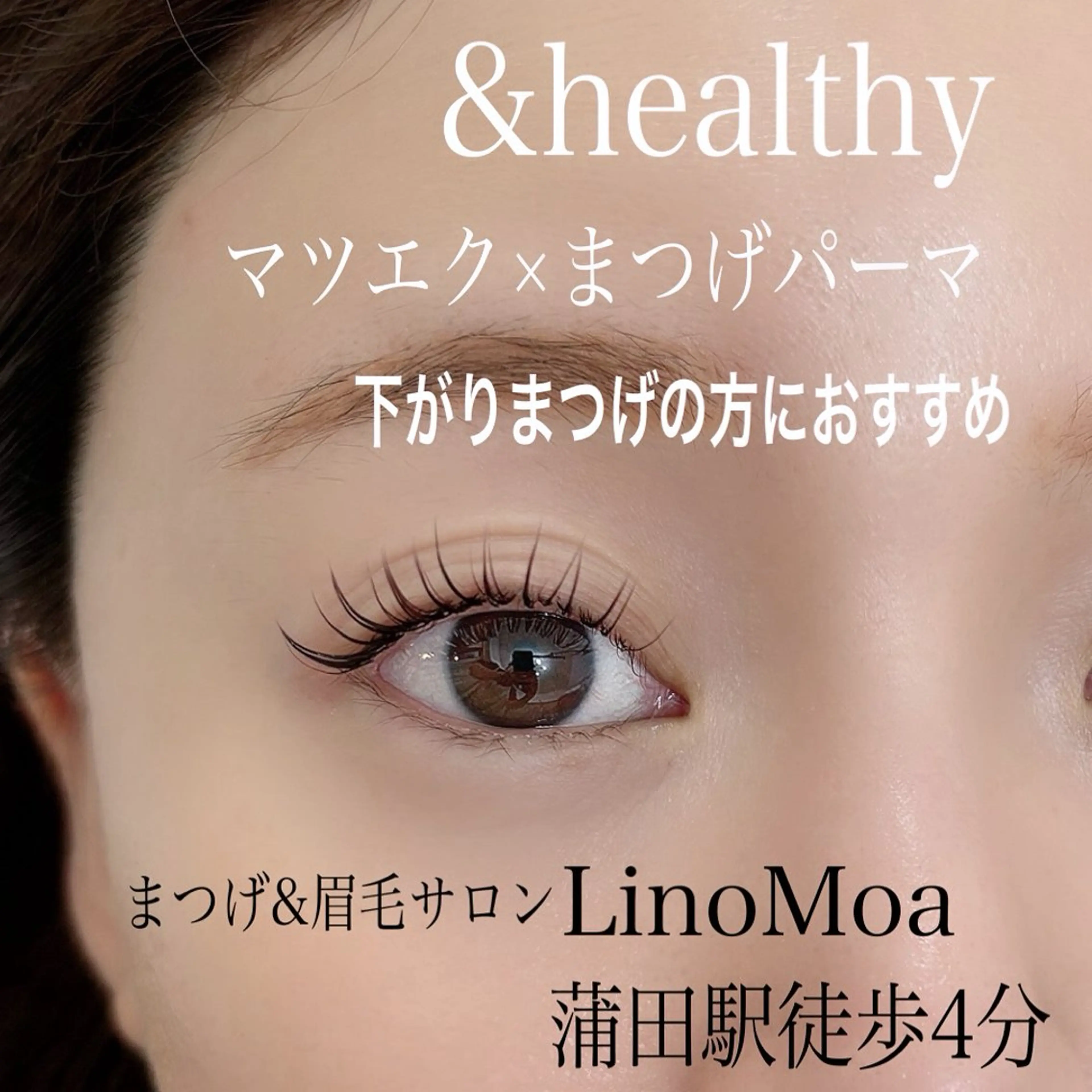 マツエク・マツパ マツエク LinoMoa 蒲田店のマツエク・マツパデザイン