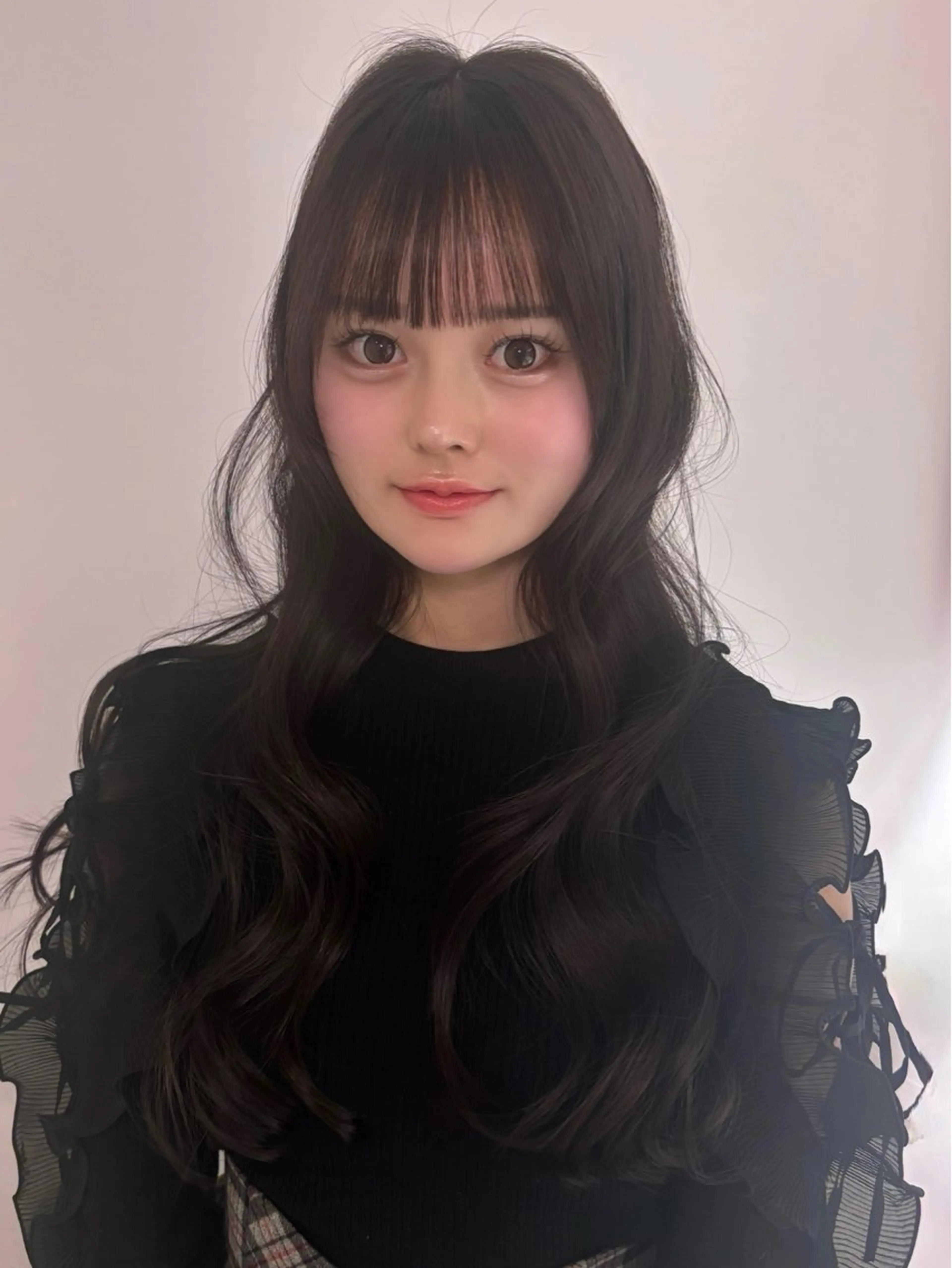 ロング ロング カット ヘアカラー ﾚｲﾔｰ🎶似合わせ パーマ🎀ナナコのヘアスタイル