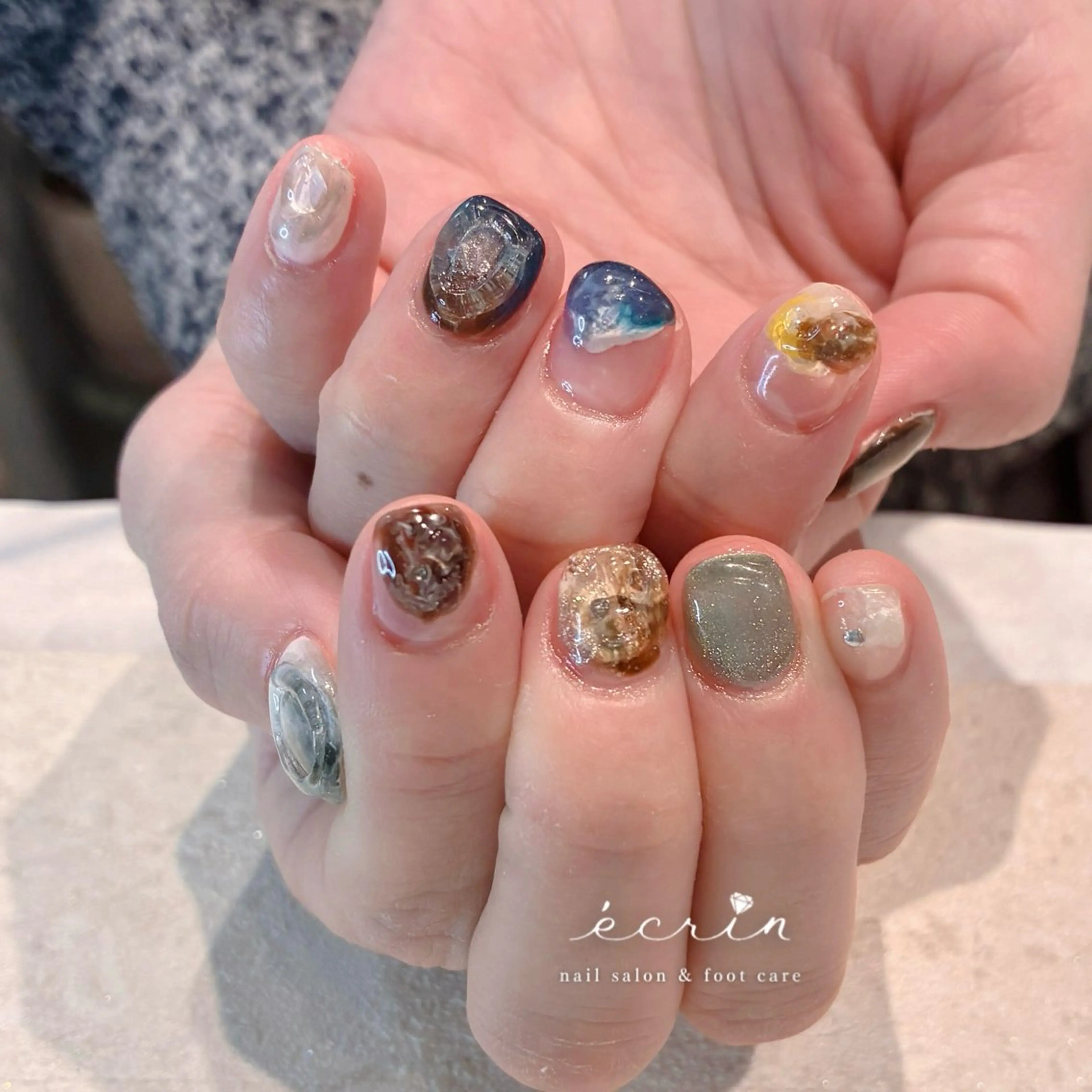 ネイル ecrinエクラン kana🌺のネイルデザイン