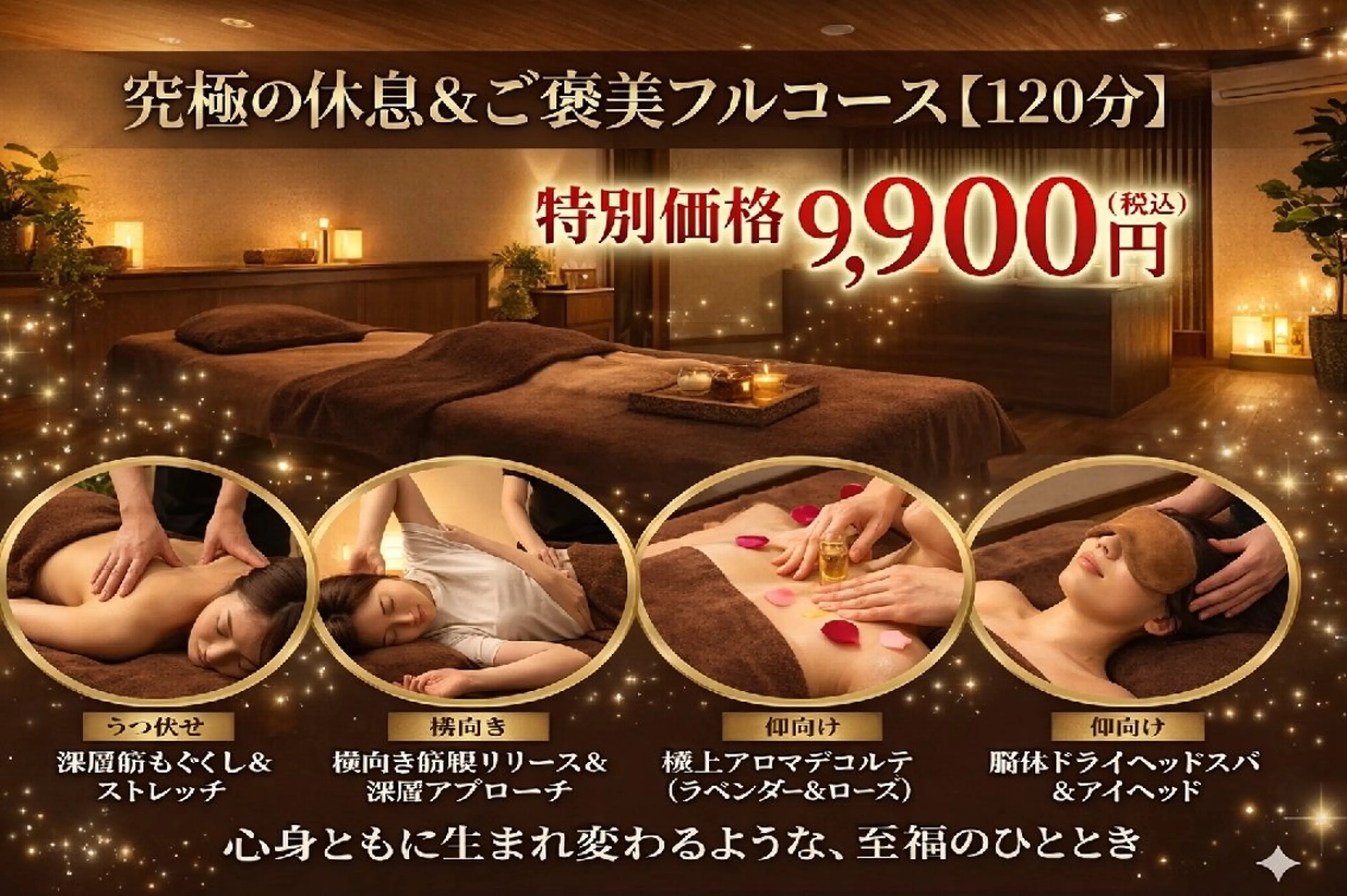 リラクゼーションサロンひとは所属・菅原 朋美のエステ・リラクイメージ