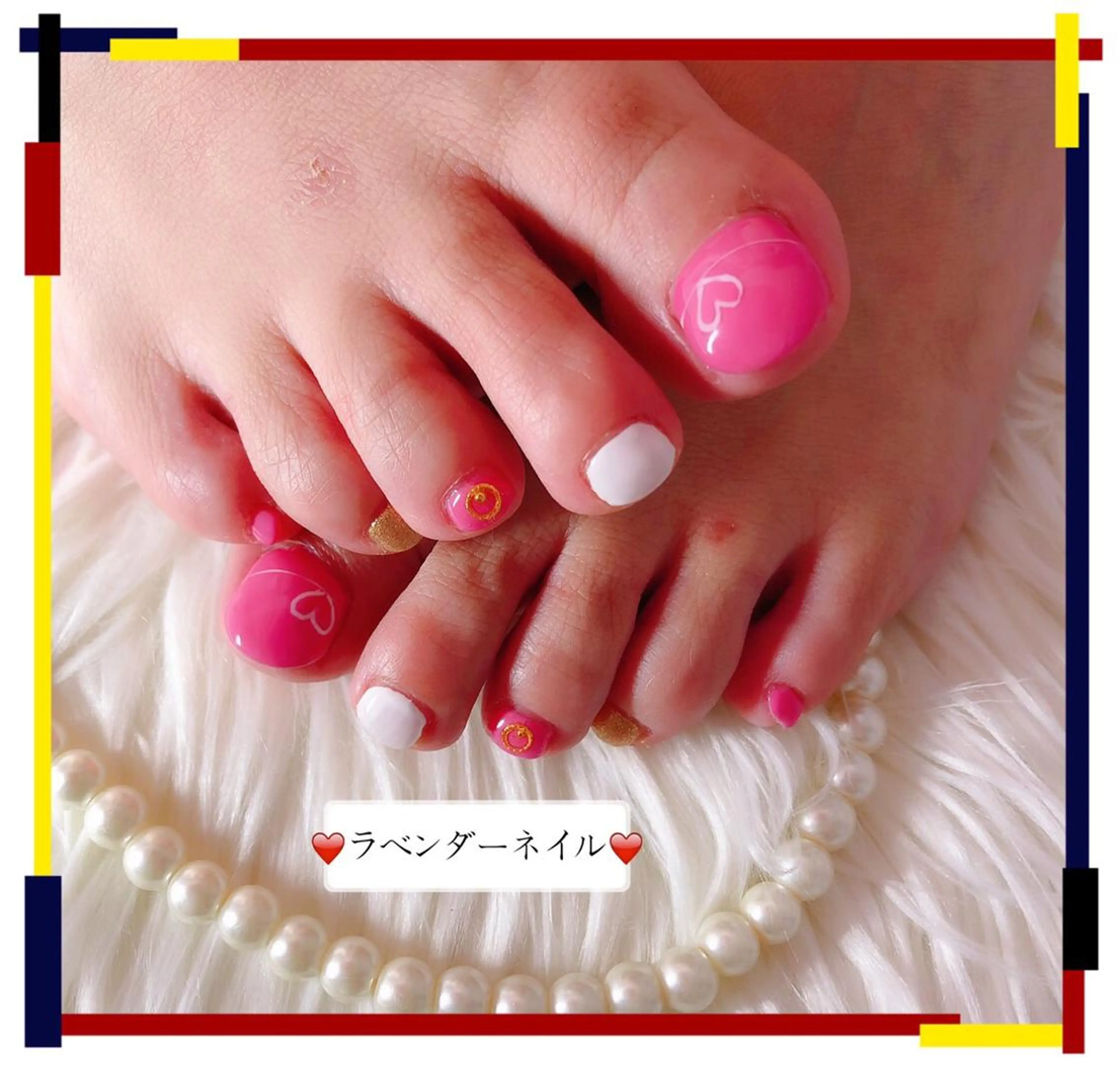 ネイル ラベンダー💖日暮里 ルル💖ネイルのネイルデザイン