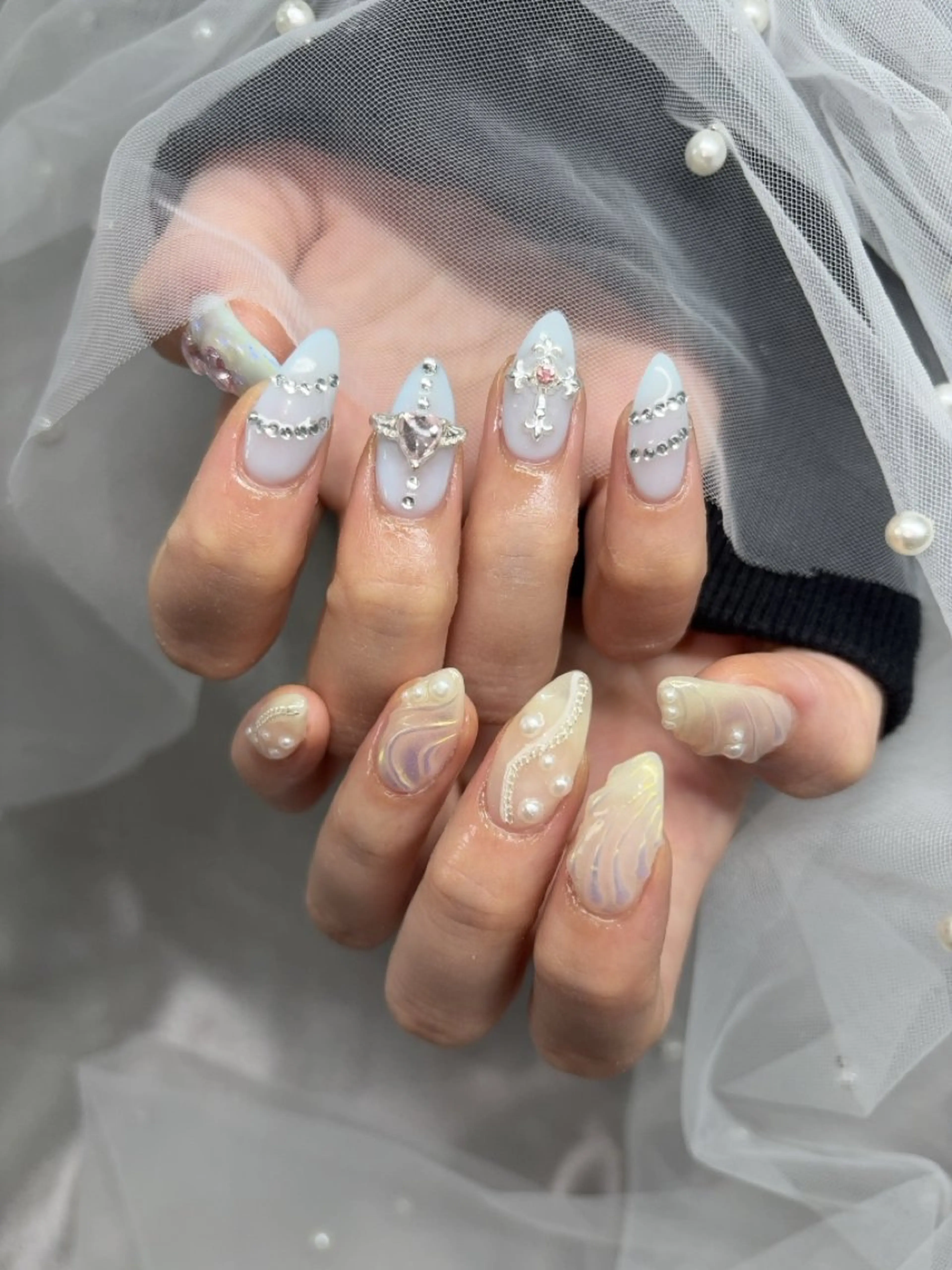 ネイル ハンドネイル Mermaid Nailのネイルデザイン