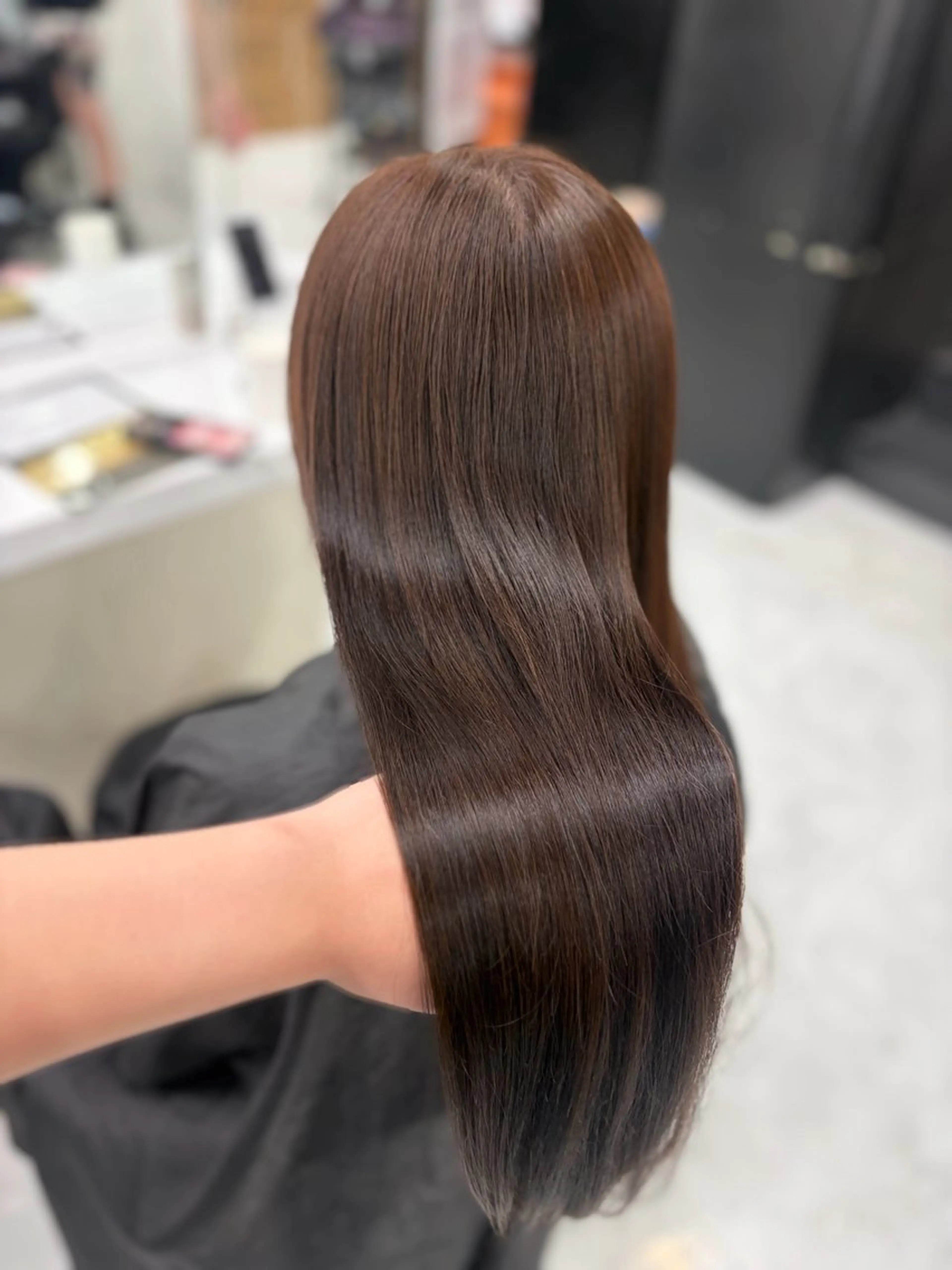 ロング カラー ヘアカラー 韓国トレンドヘア🤍 Chima🤍のヘアスタイル