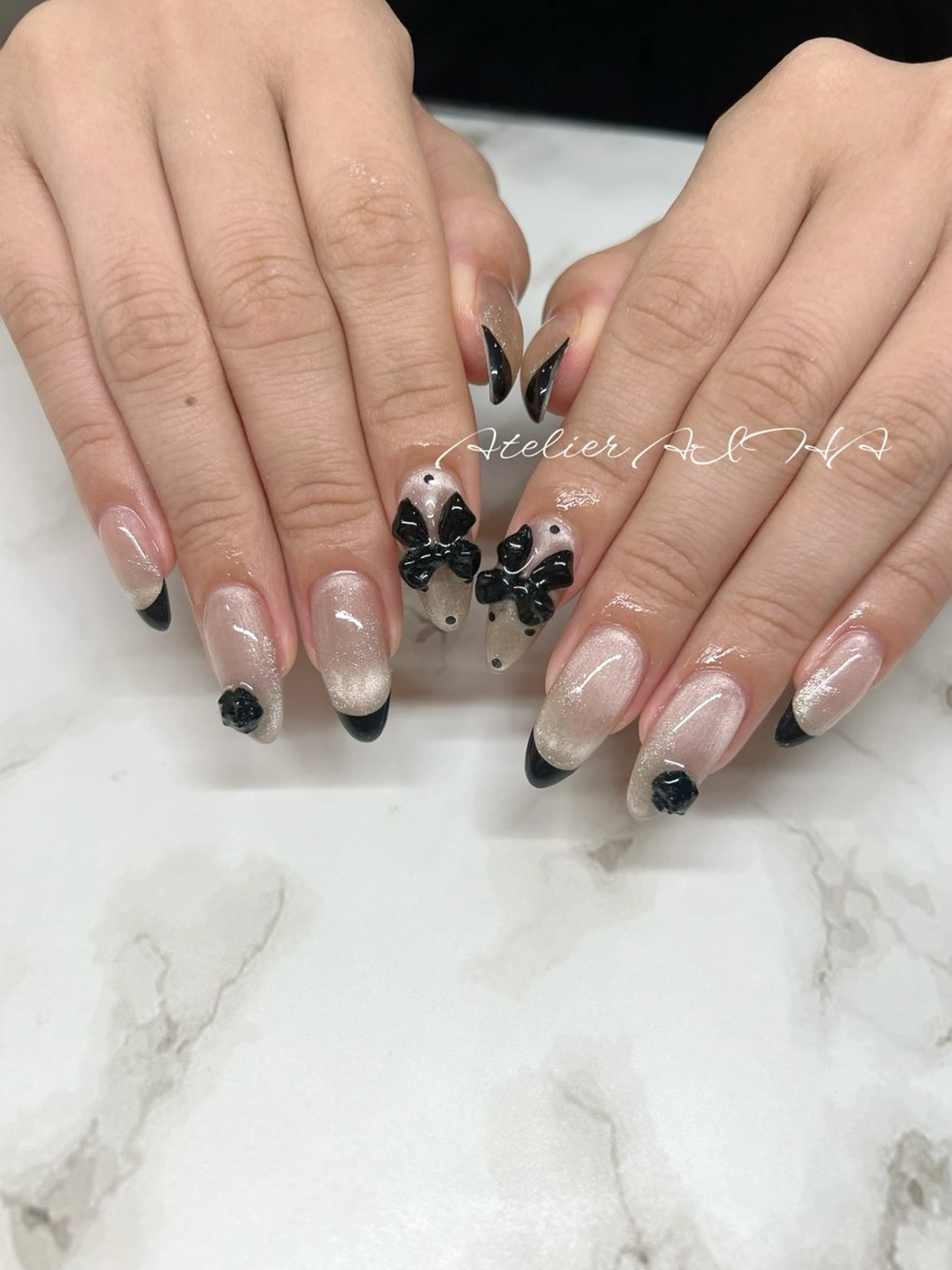 セミロング アトリエAIHA★ フィルイン推奨サロンのネイルデザイン