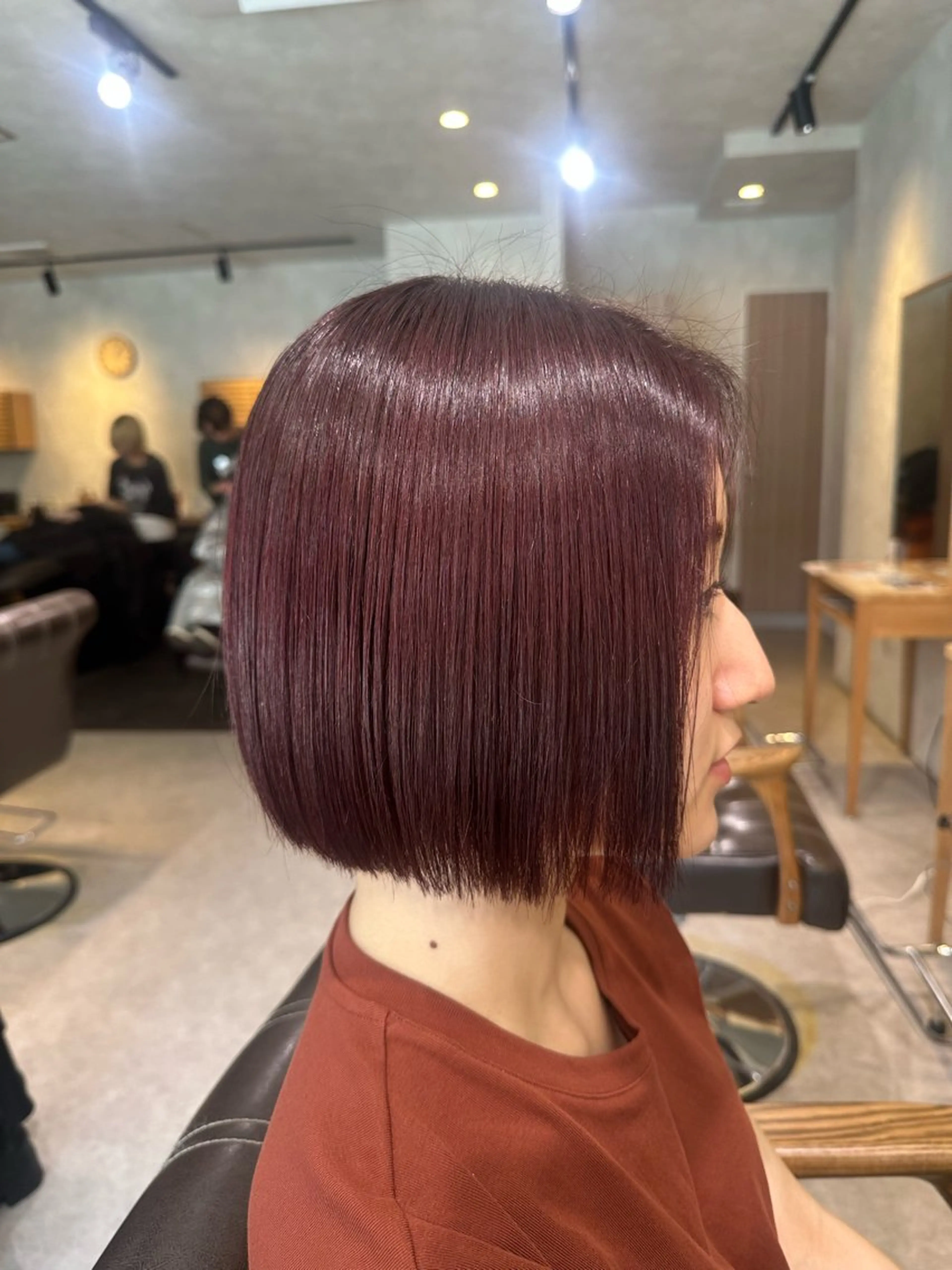 ショート カラー ヘアカラー 🦋艶モテカラー/ヘ アセット🦋YURIのヘアスタイル