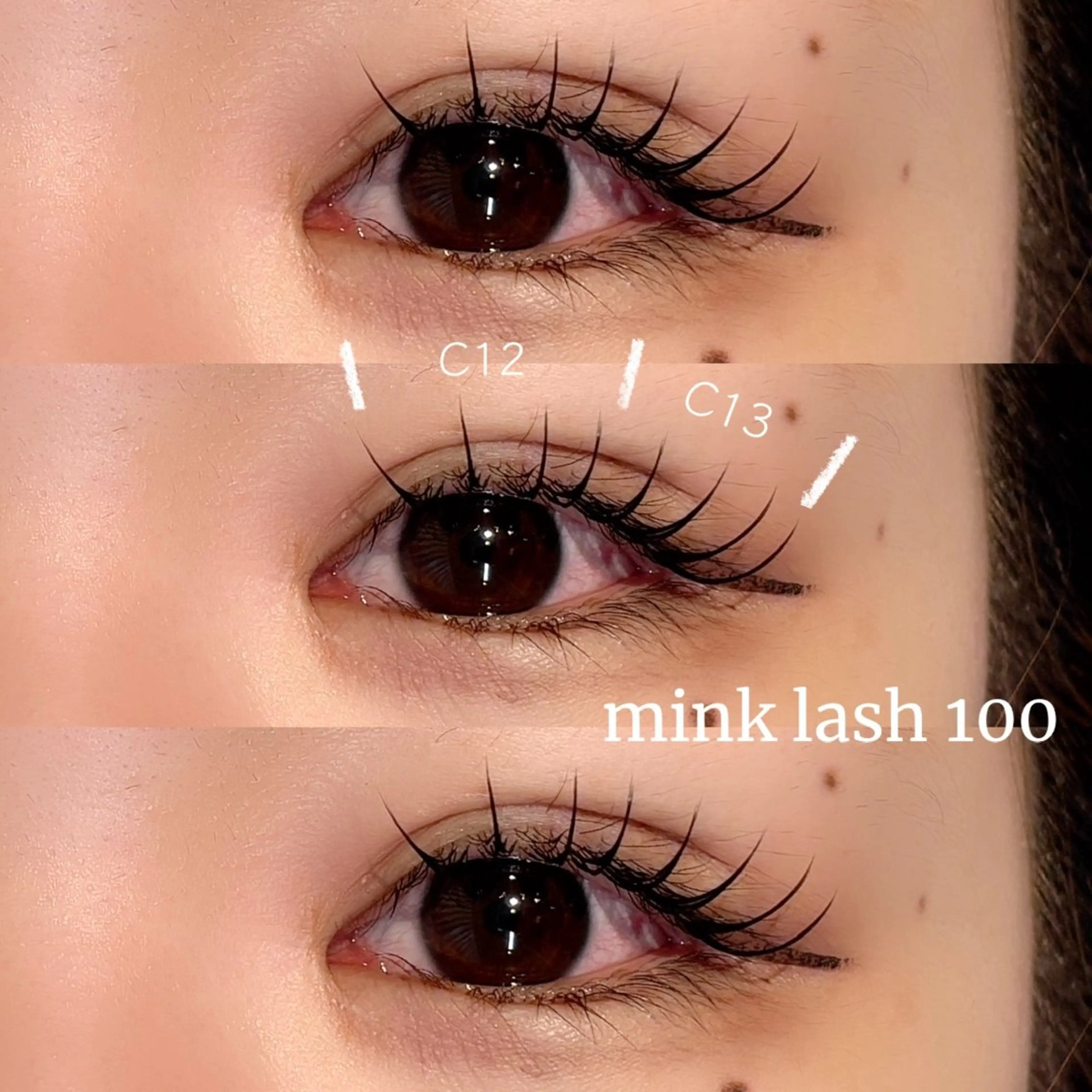 マツエク・マツパ キュート ミンク LinNe🎀 KASUMI/かすみのマツエク・マツパデザイン