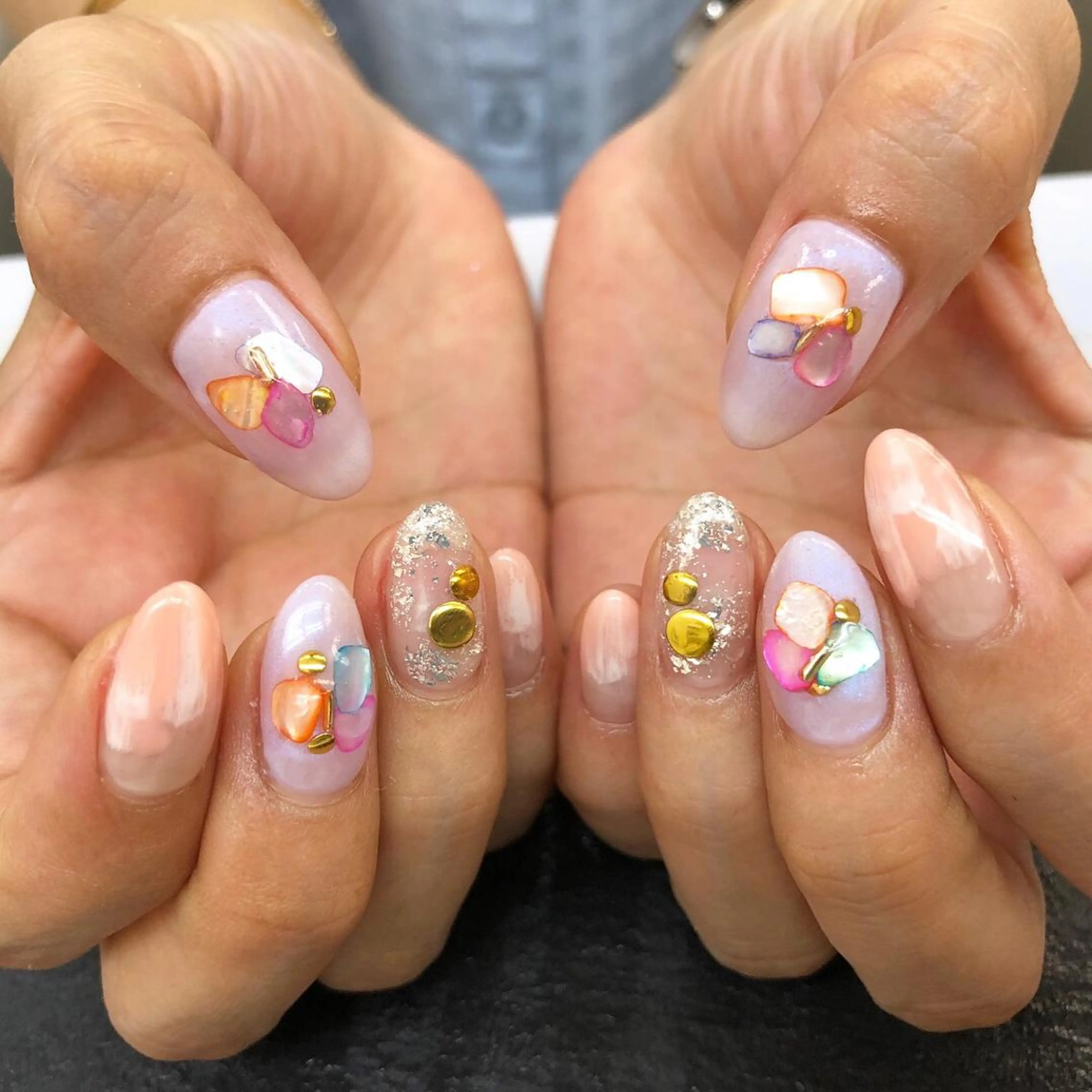 ネイル 夏ネイル esNail&eye イーズネイル＆アイのネイルデザイン