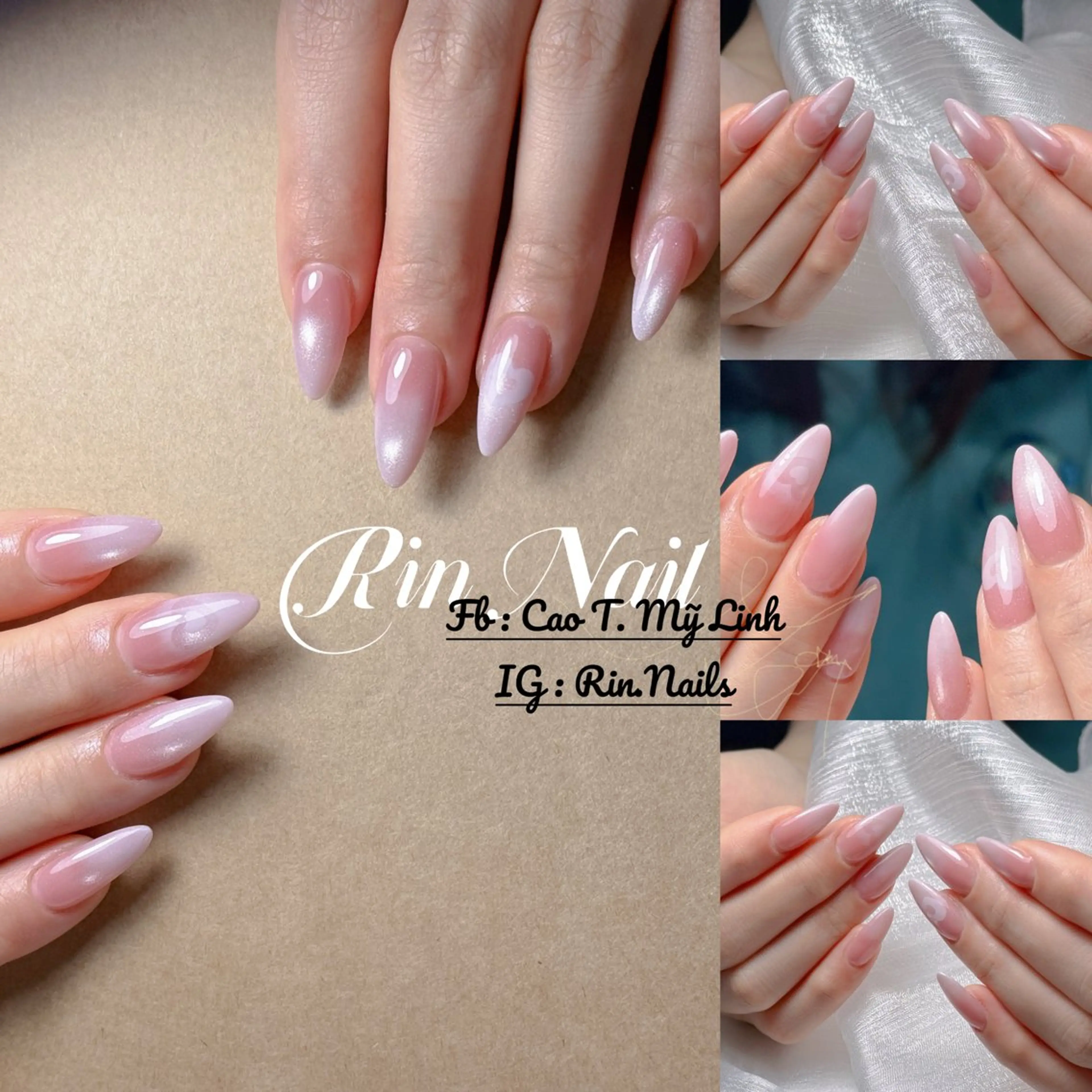 ネイル シンプルネイル ハンドネイル Rin Nailのネイルデザイン