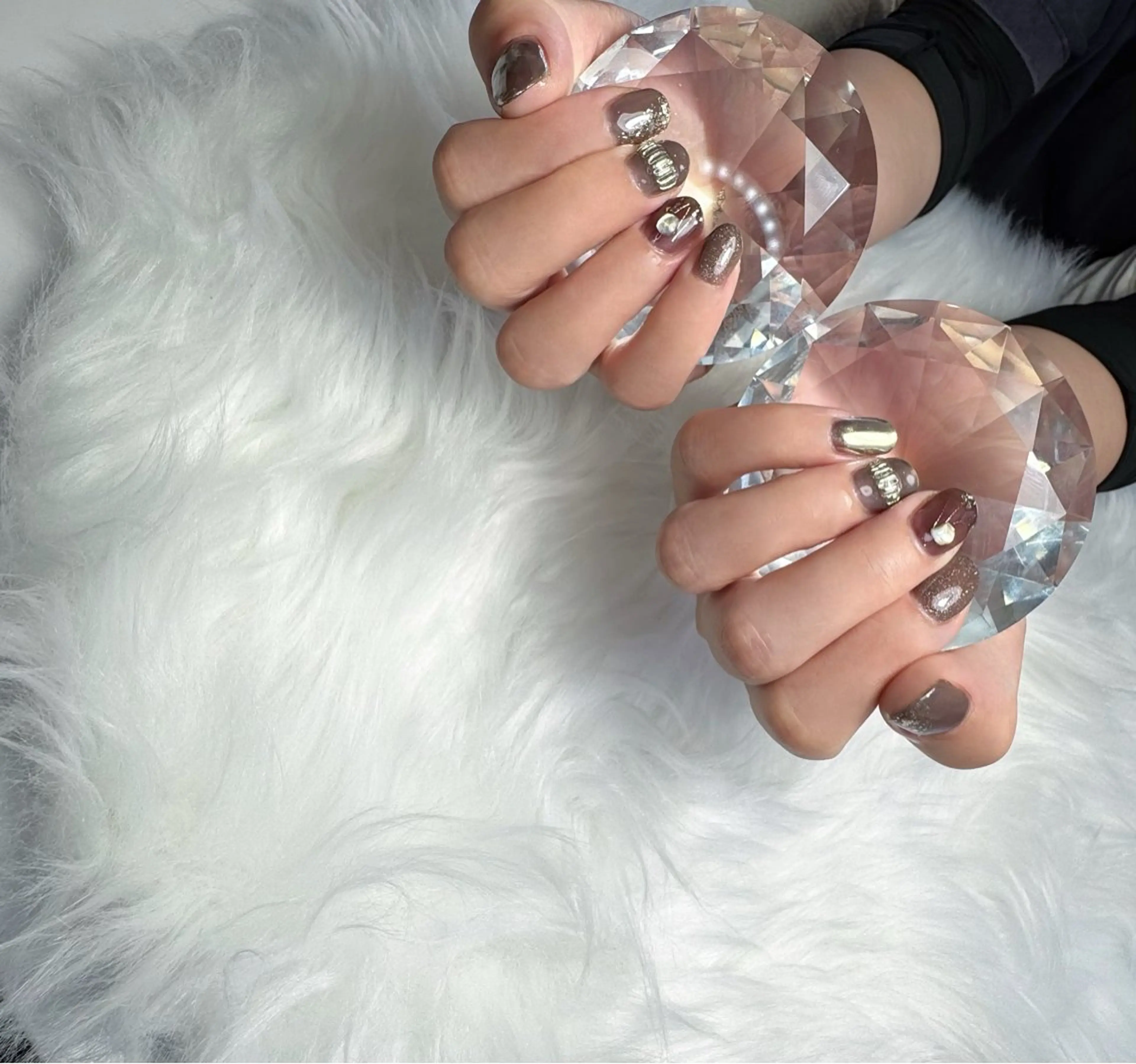 ネイル ニュアンスネイル ハンドネイル BIJOU yuzuのネイルデザイン