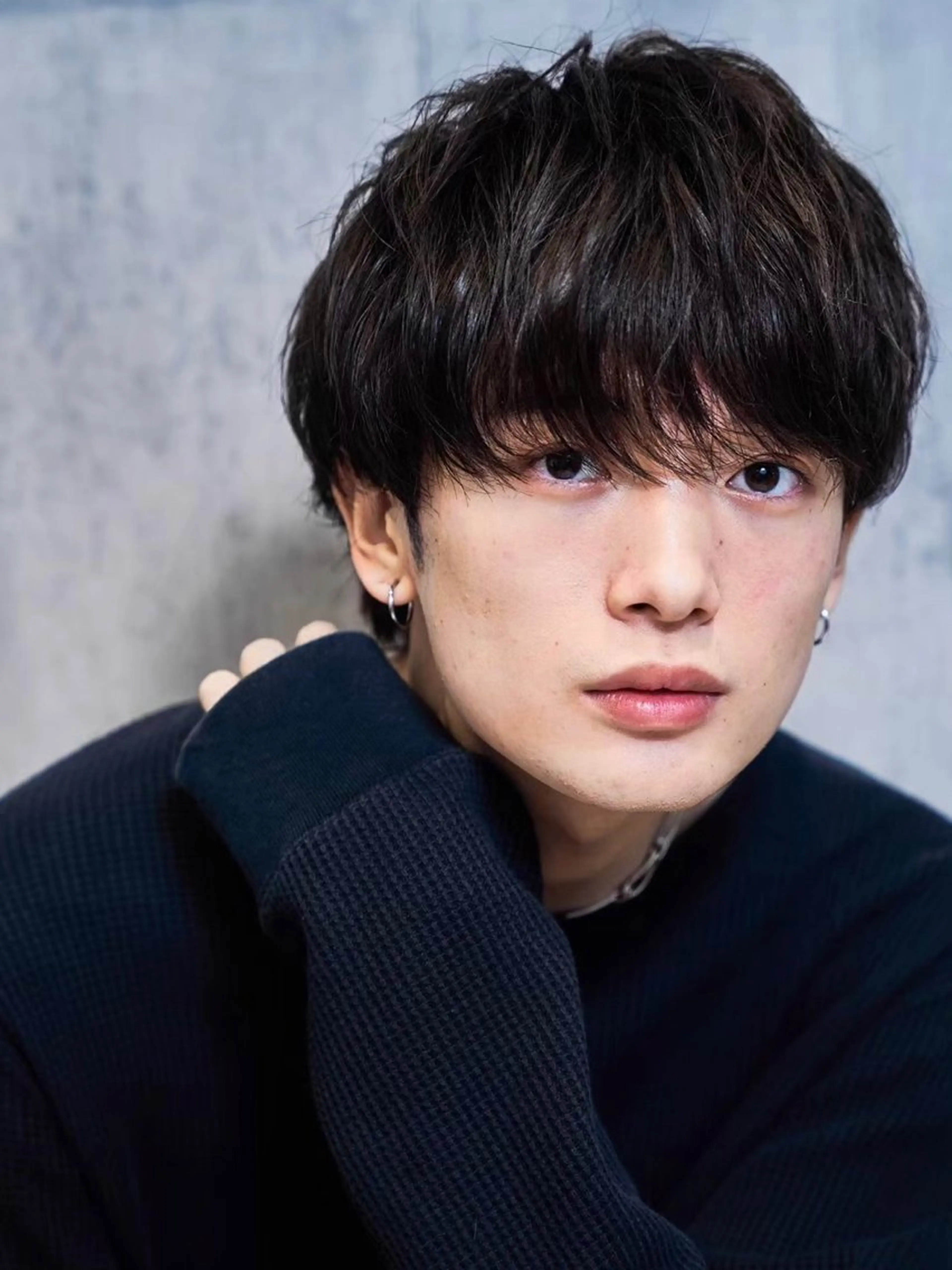 ミディアム カット パーマ トリートメント メンズ似合わせ🪞 副店長 kotoriのヘアスタイル