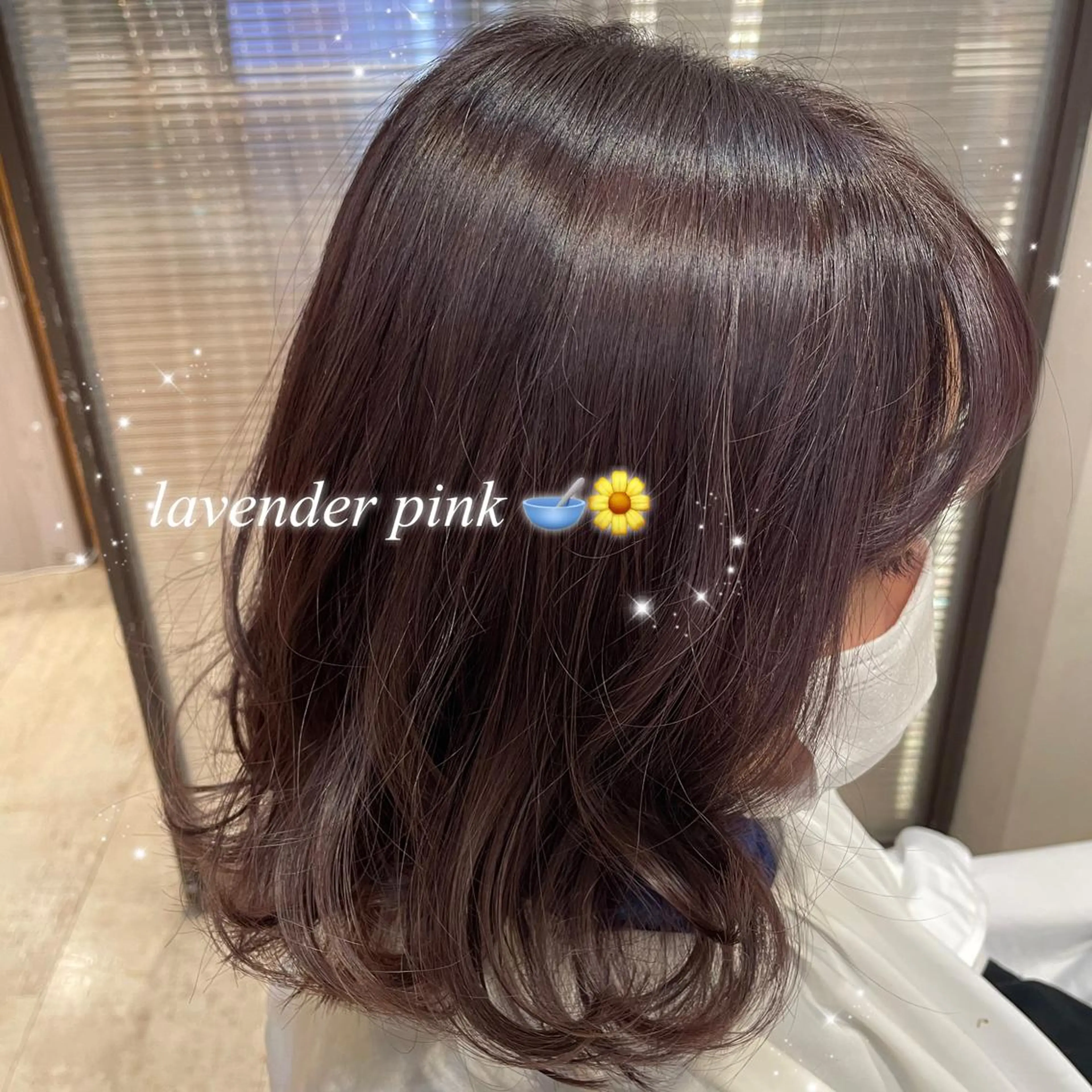 ミディアム 𝙢𝙞𝙮𝙪🎀 girly hairのヘアスタイル