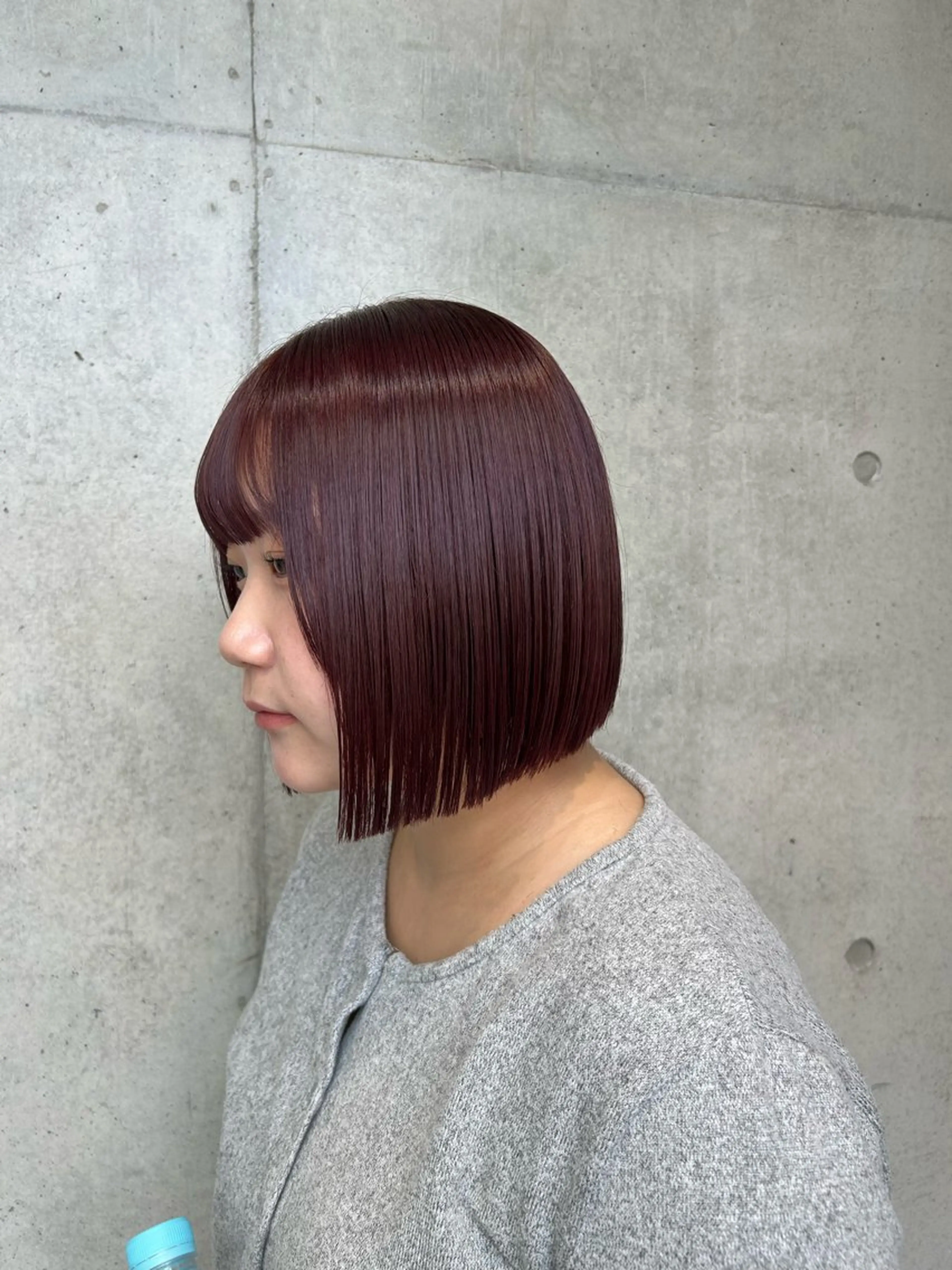 ショート カラー ヘアアレンジ カット ヘアカラー トリートメント ボブ艶モテカラー🫧 カリンのヘアスタイル