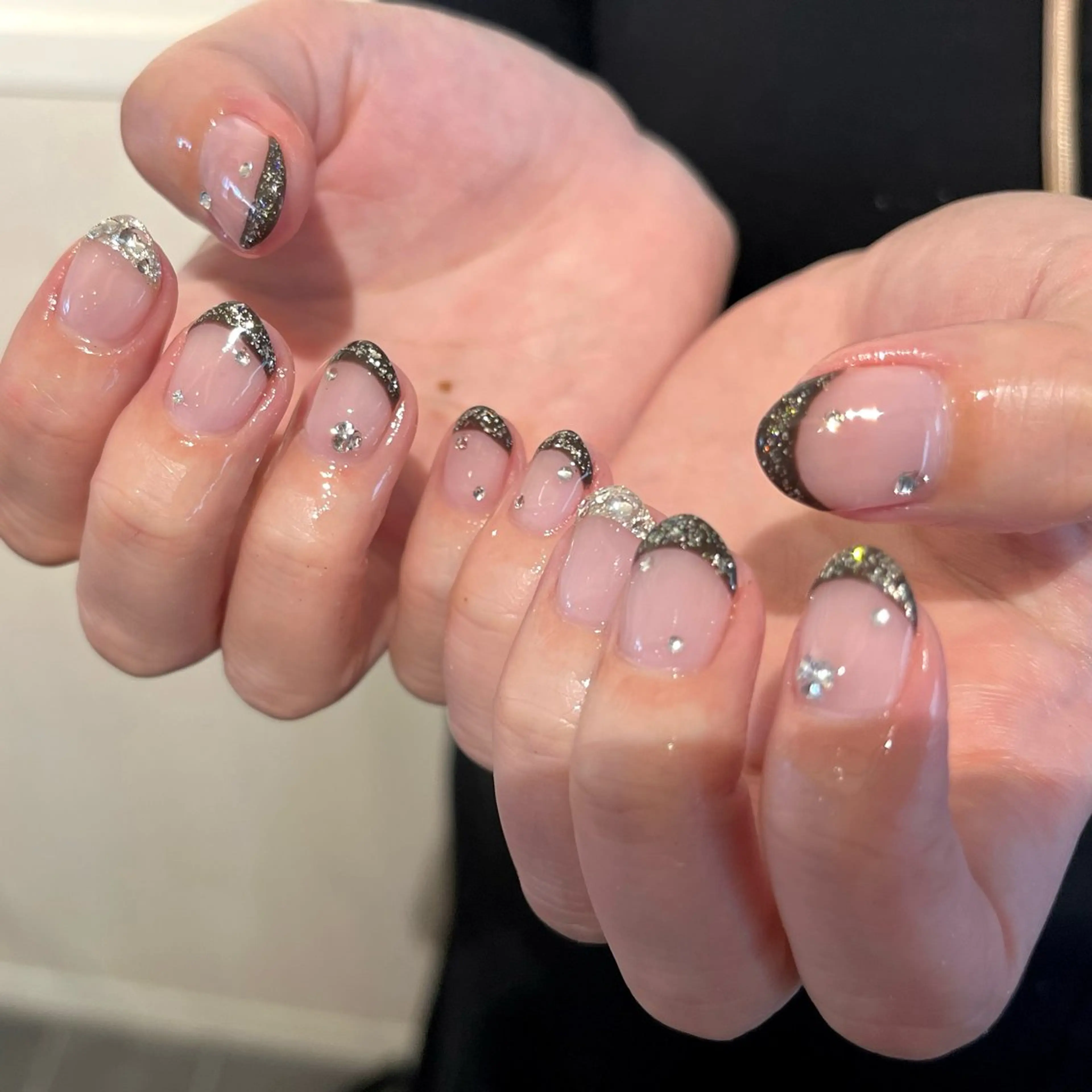 ネイル キラキラネイル Nagashima sanaのネイルデザイン