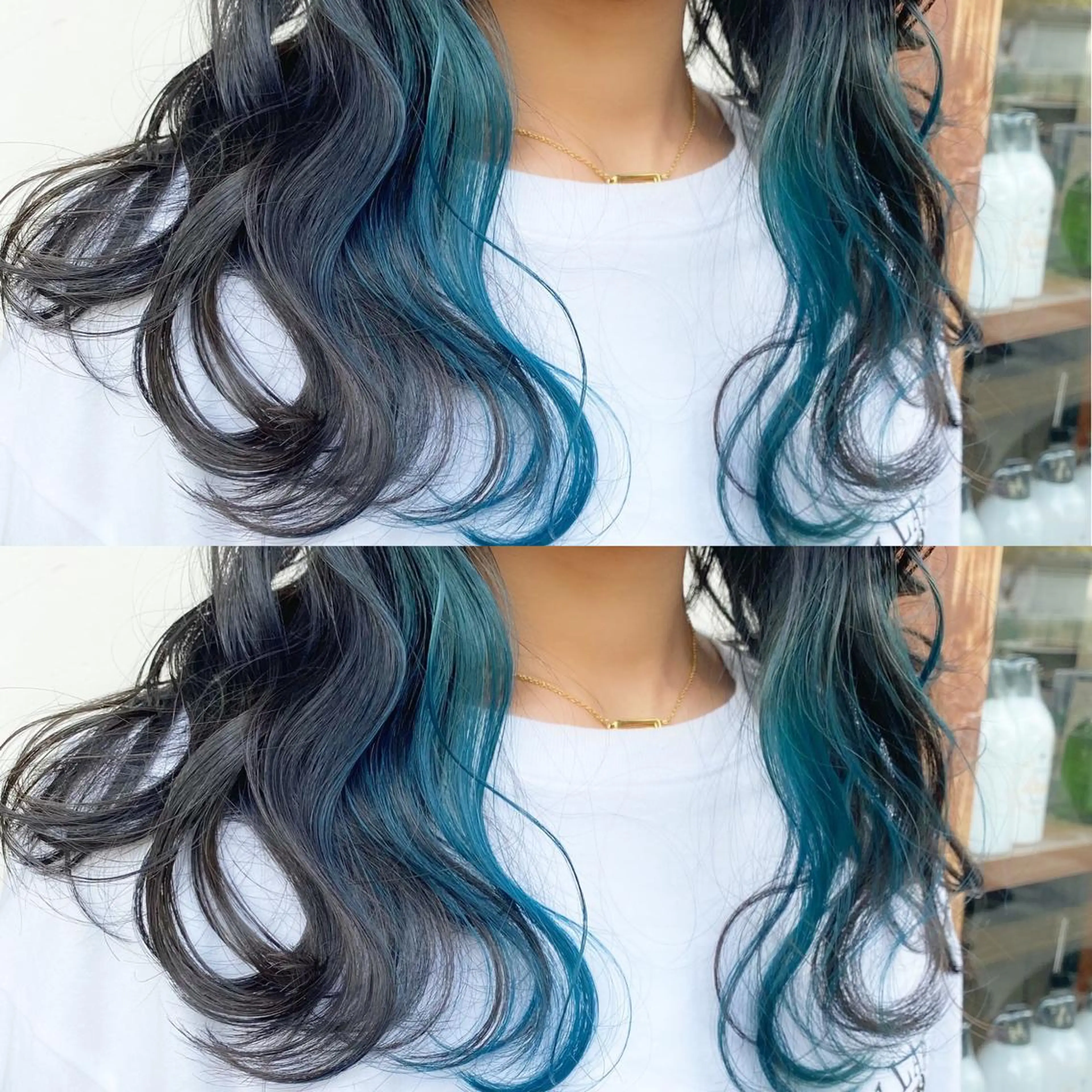 ミディアム カラー あさだ しゅうたろうのヘアスタイル