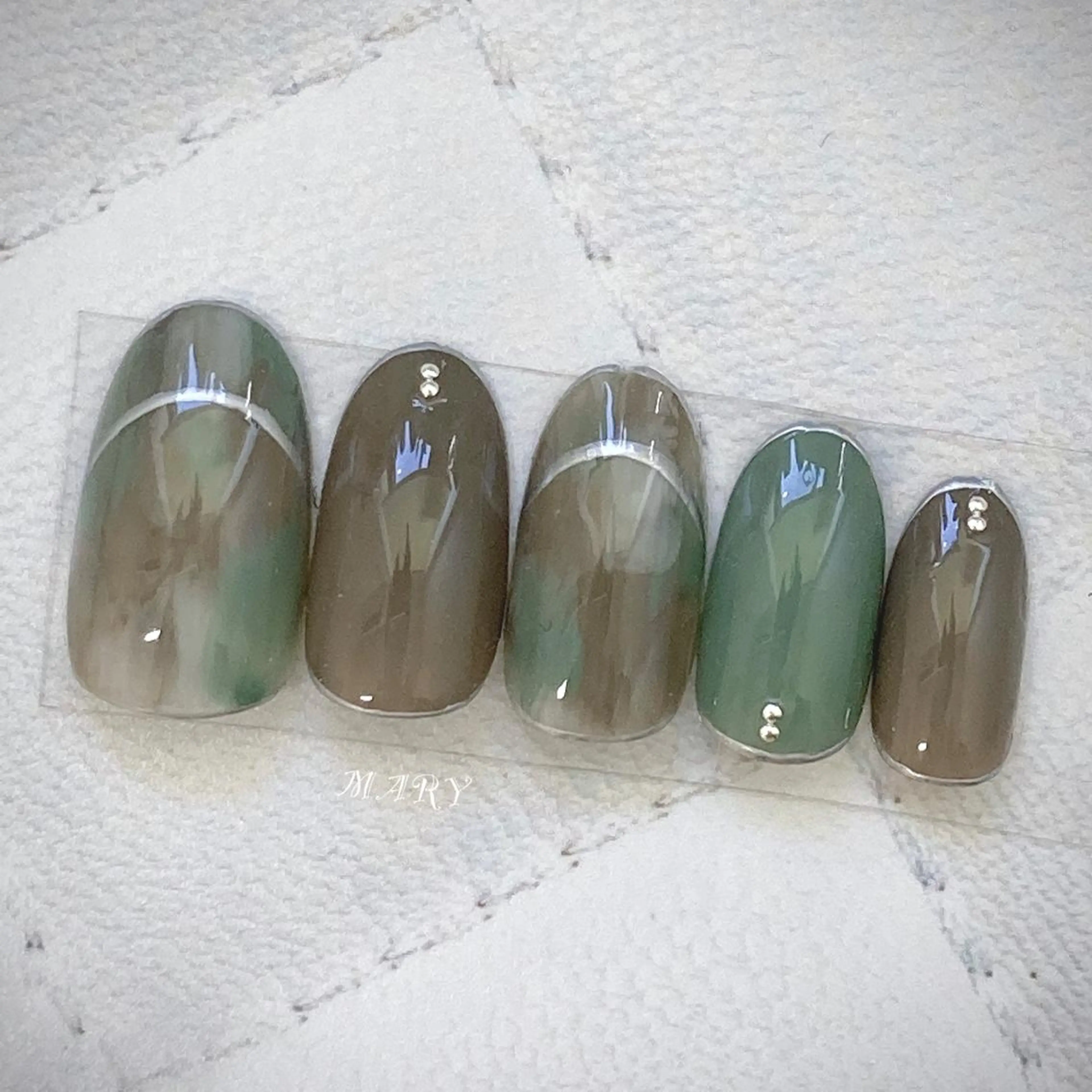 ネイル ハンドネイル Mary nail .narumiのネイルデザイン