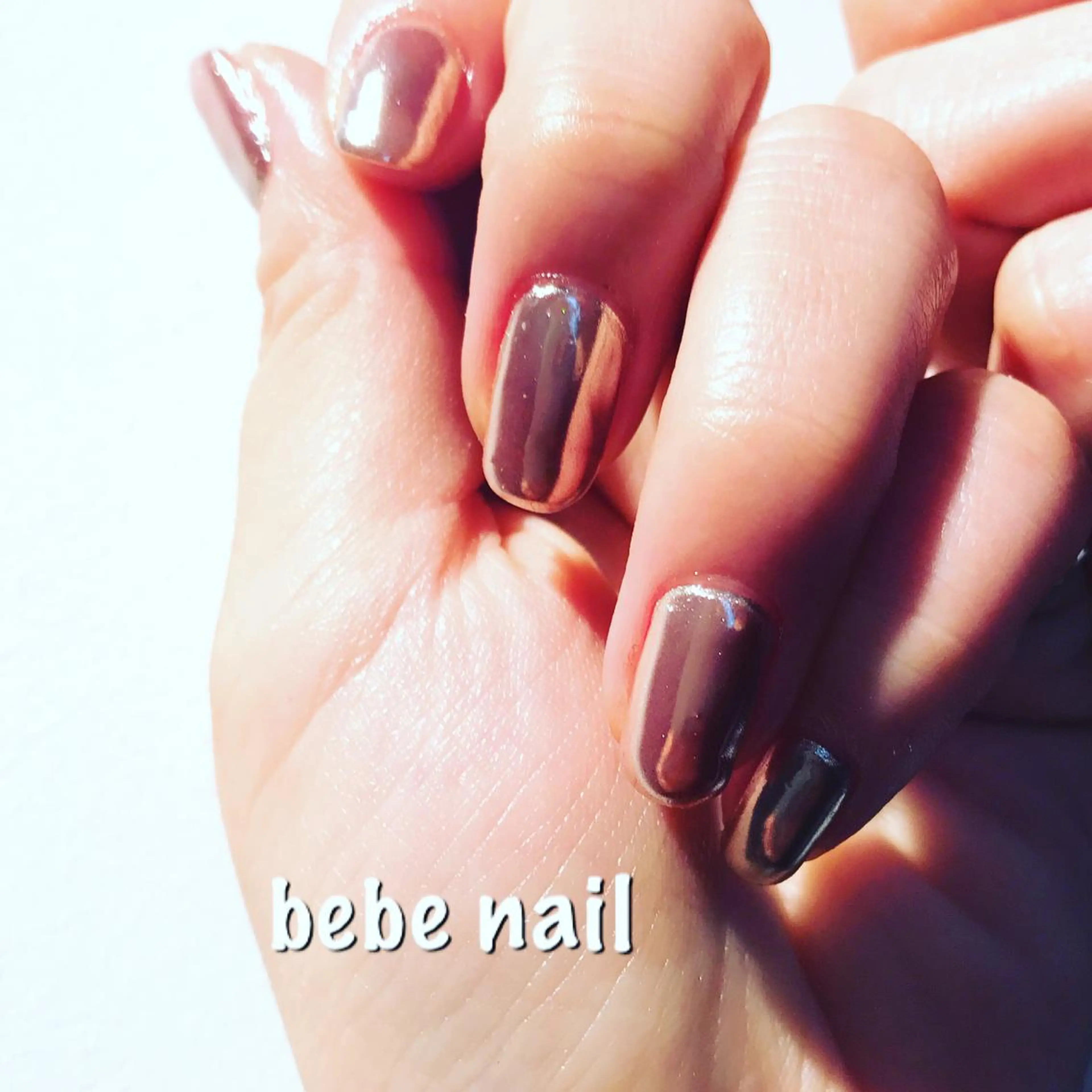 ネイル ジェルネイル ミラーネイル パラジェル Ann. nail.tokyo所属・Ann nailのネイルデザイン