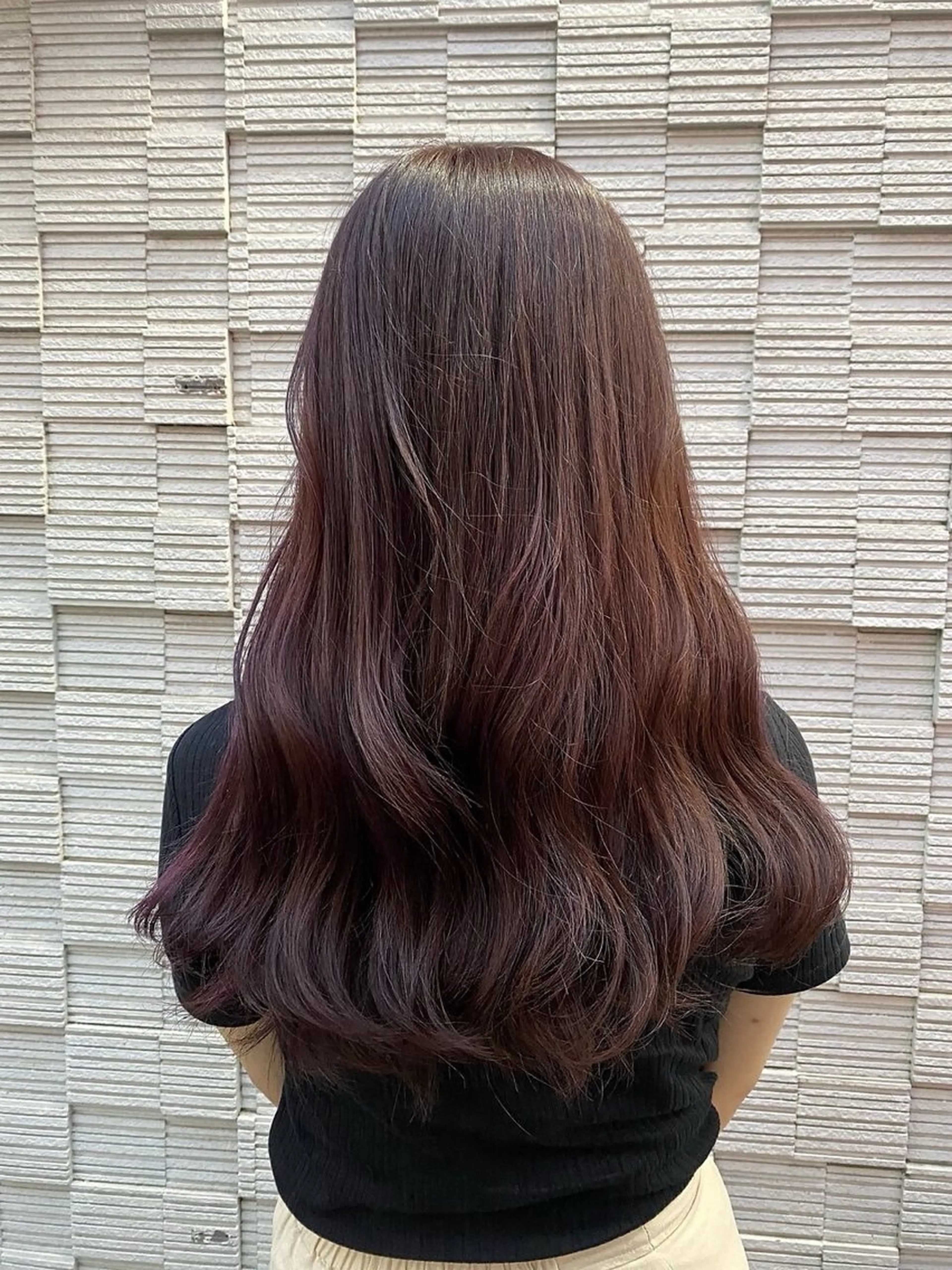 ロング ヘアカラー 阿佐ヶ谷 宇田川 かなのヘアスタイル