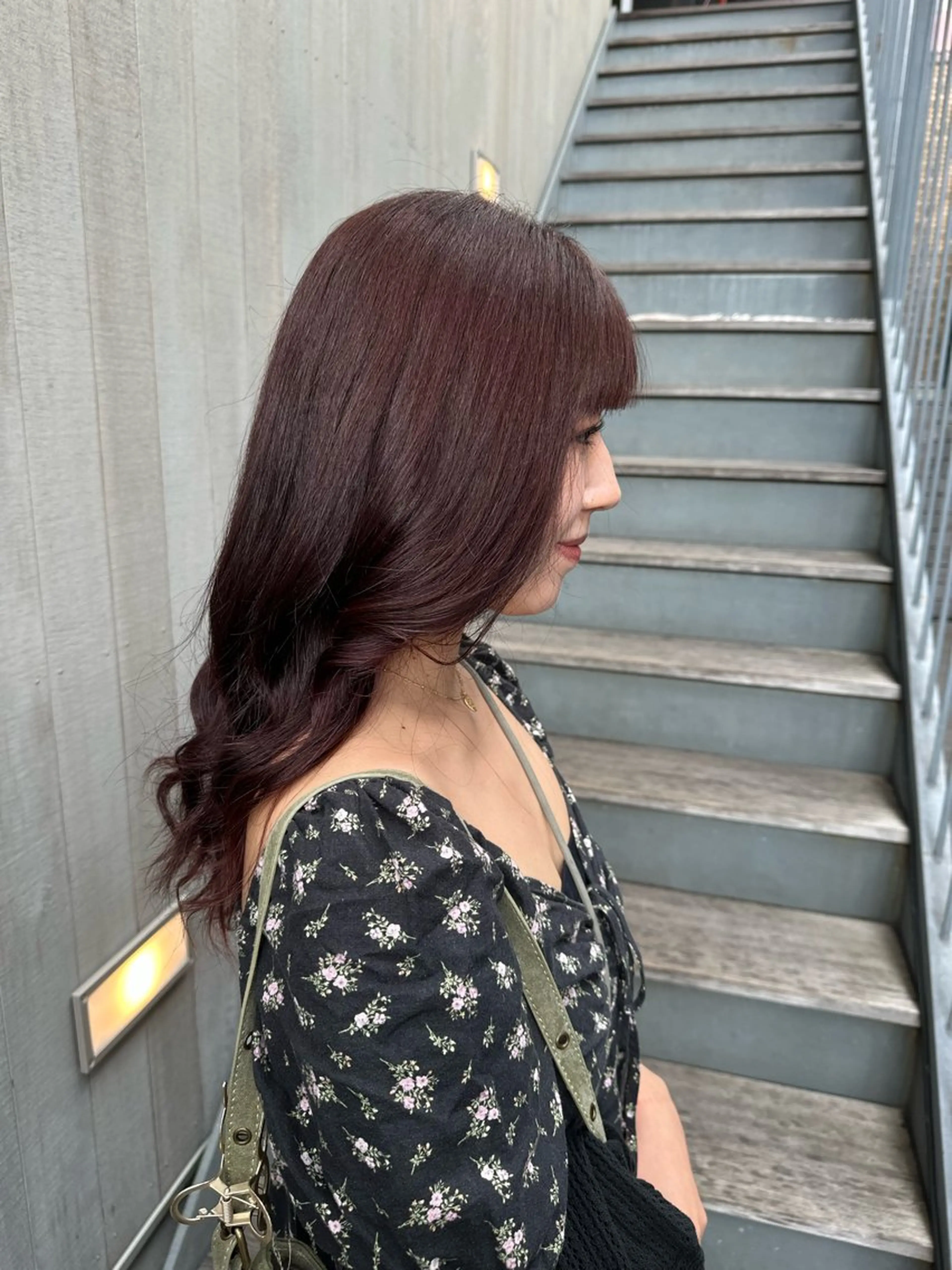 ロング カラー 似合わせレイヤー 海外風レイヤーmioのヘアスタイル