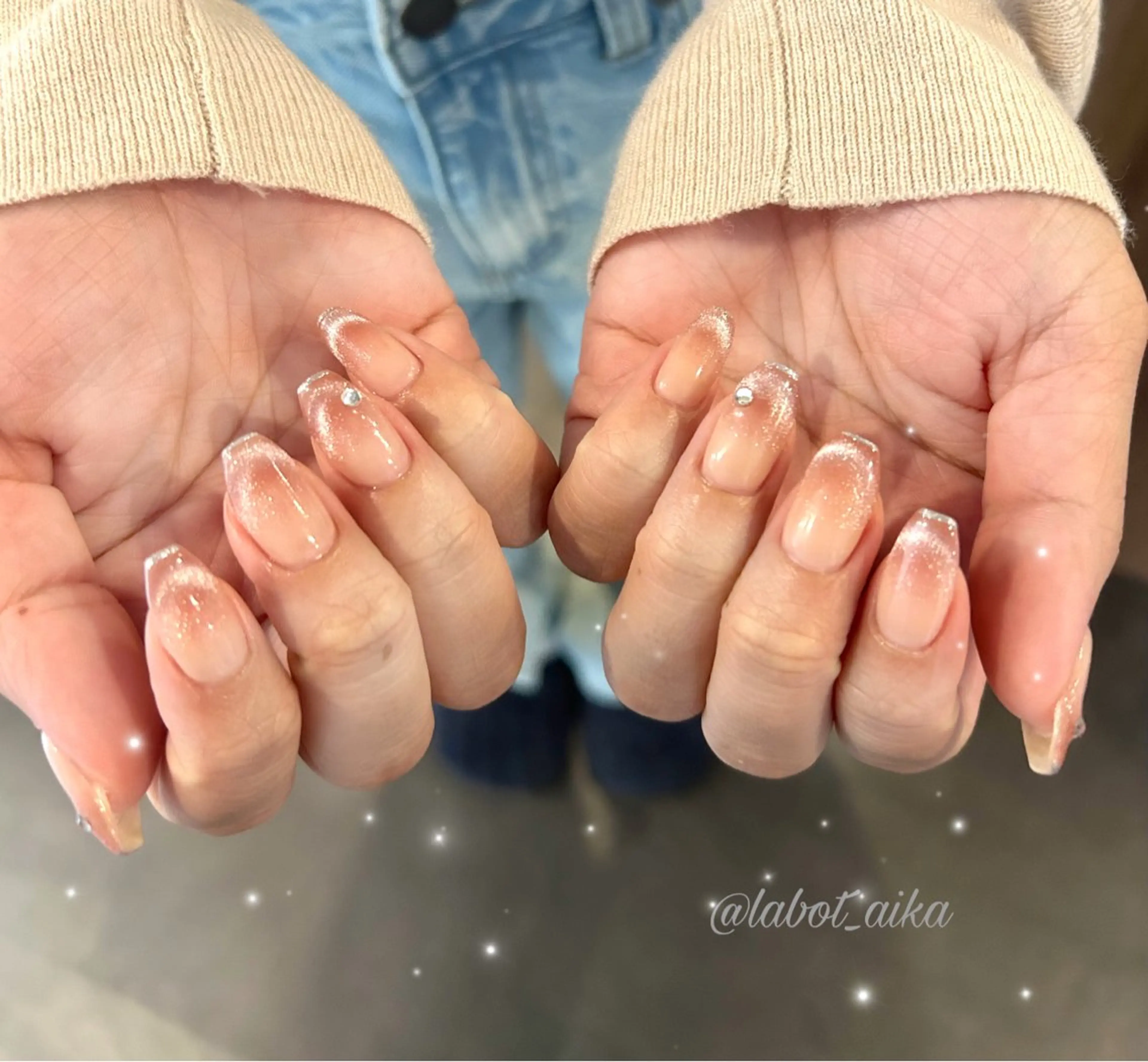 ネイル laboT nuit aikaのネイルデザイン