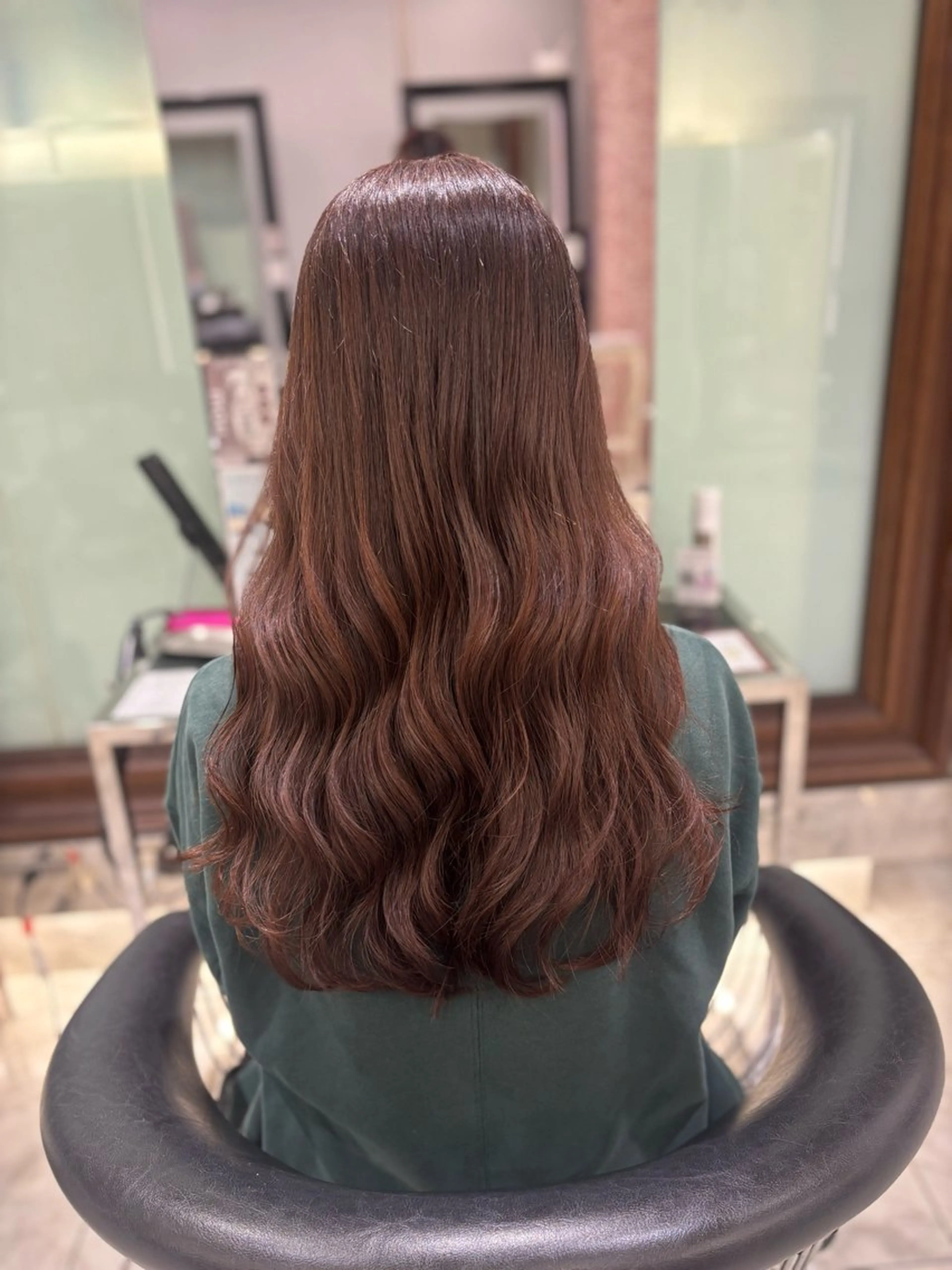 ロング カット パーマ 🌸銀座No.1パー マ🌸いでいあやのヘアスタイル