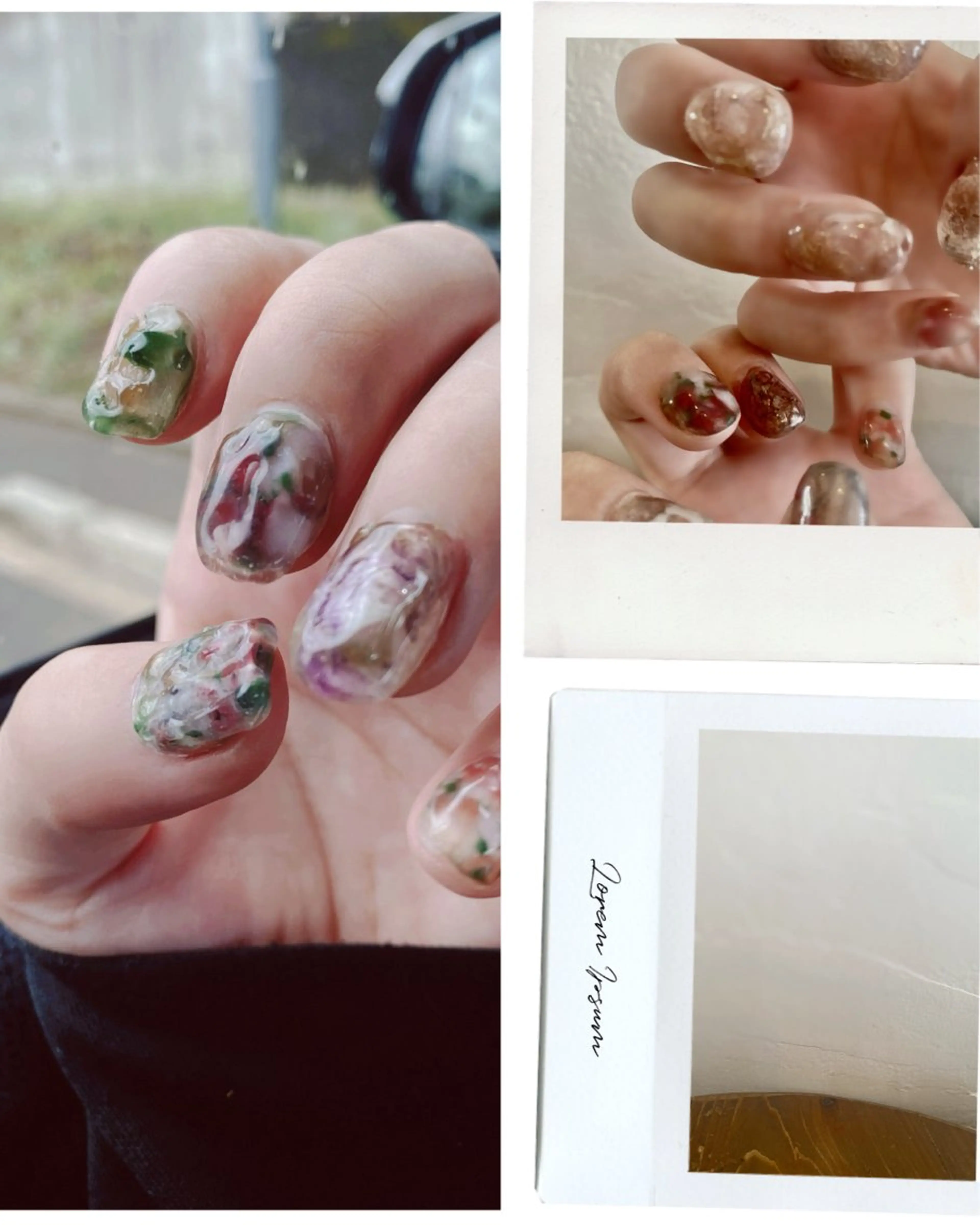 ネイル ニュアンスネイル free hug Hiromiのネイルデザイン