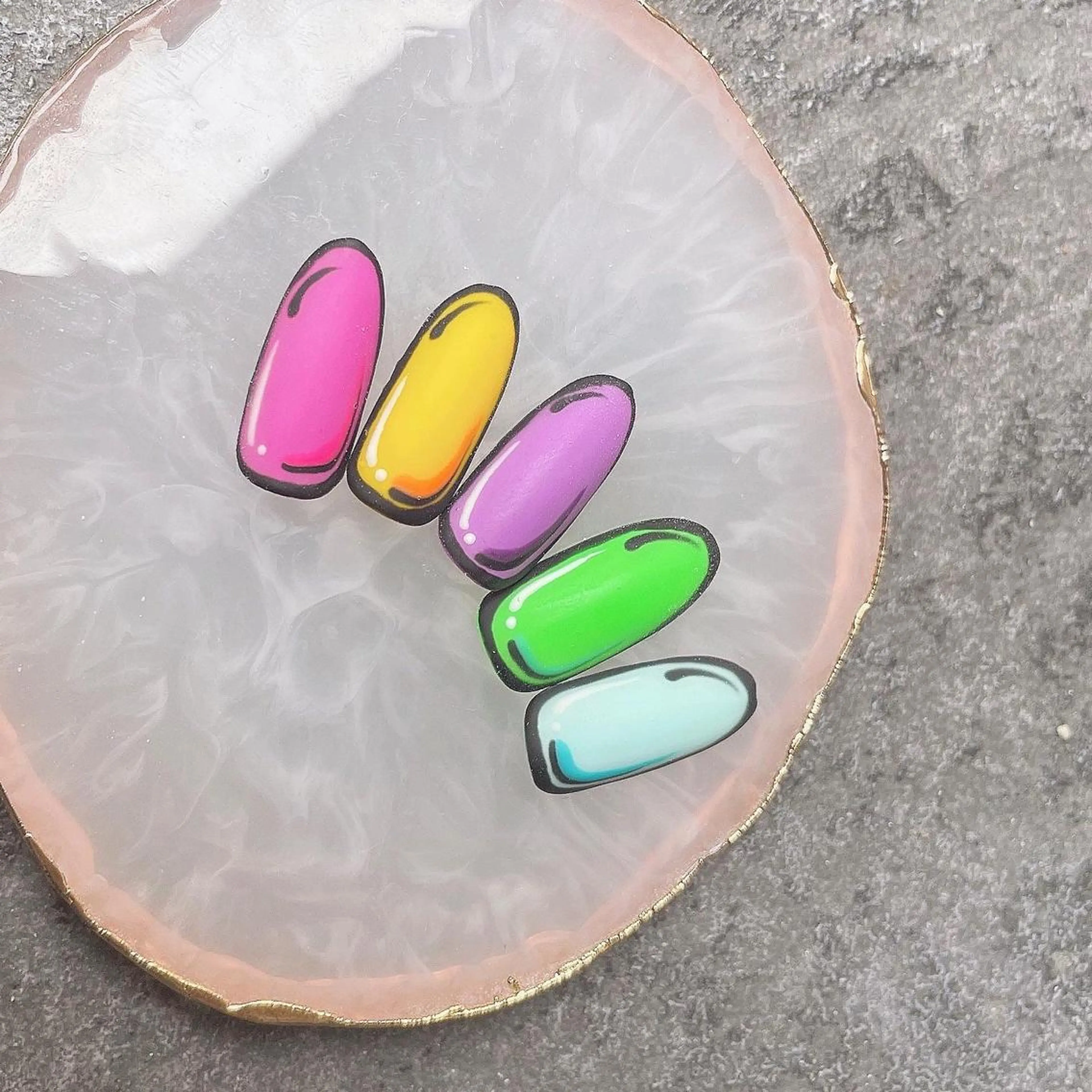 ネイル ハンドネイル 牧田 雅世のネイルデザイン