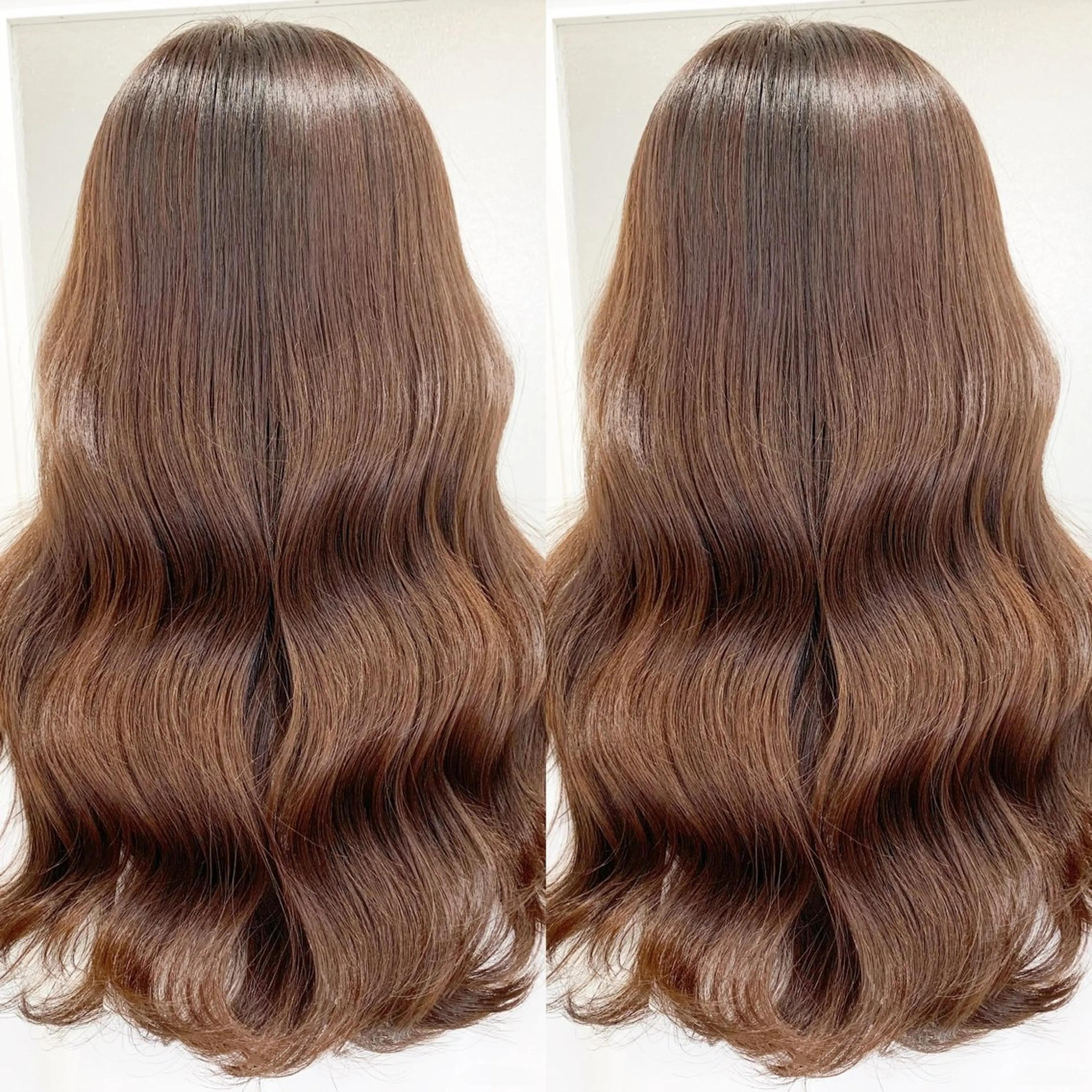 ロング 全席個室美容室 縮毛矯正/レイヤーのヘアスタイル