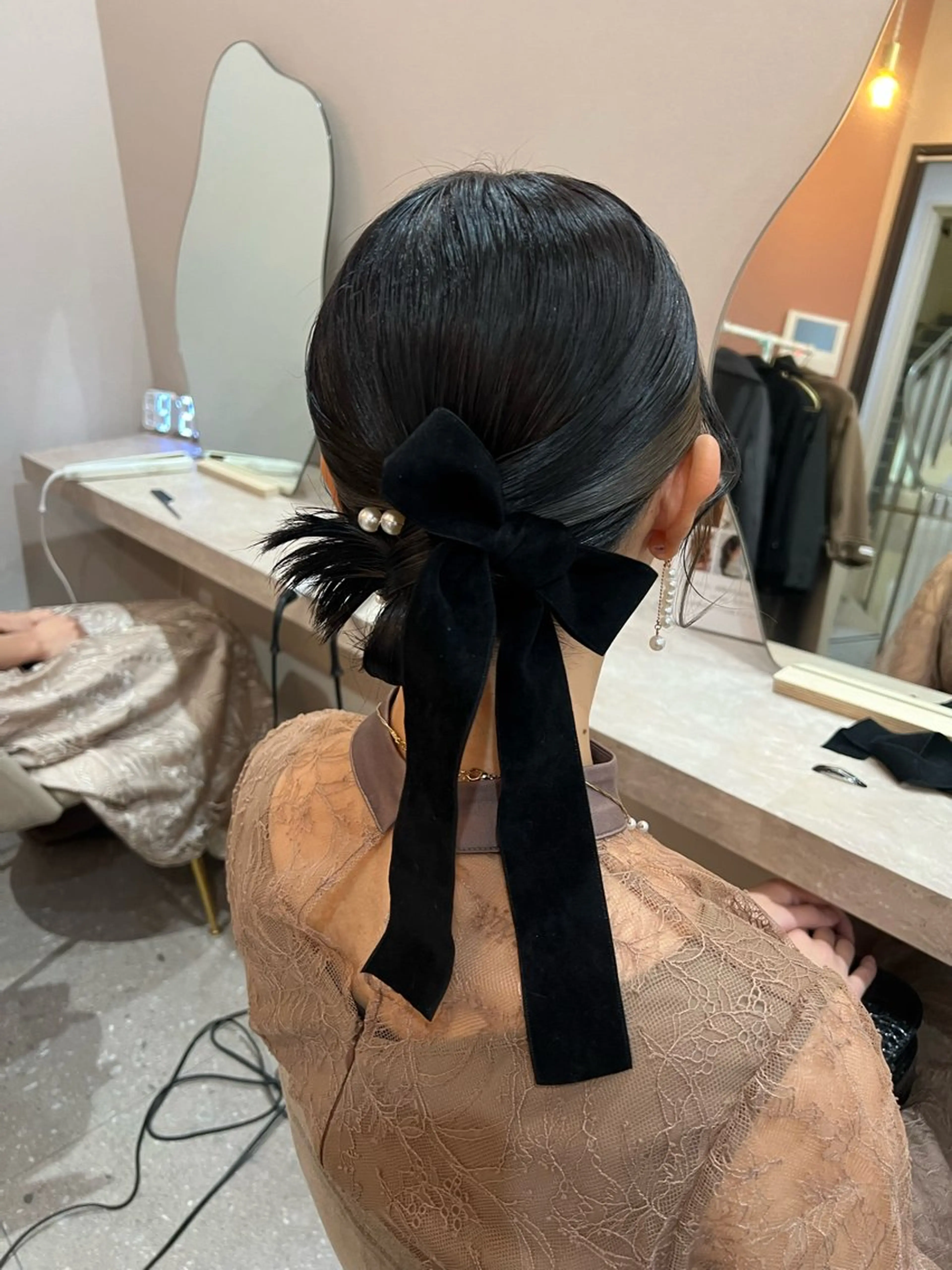 ミディアム Mila misakiのヘアスタイル