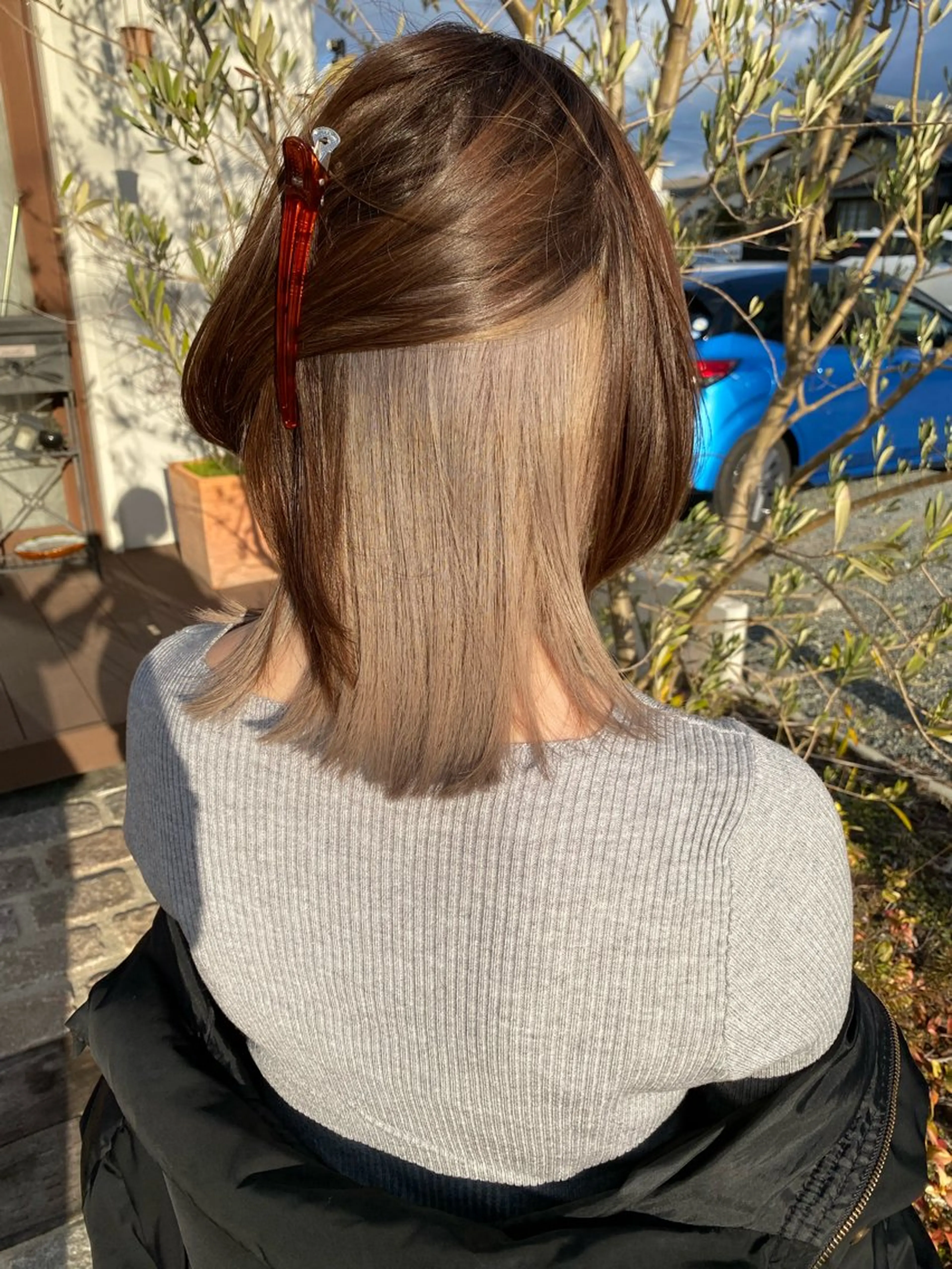 【韓国風スタイル🇰🇷】インナーカラー（ブリーチ込み）＋髪質改善トリートメント❤️の写真