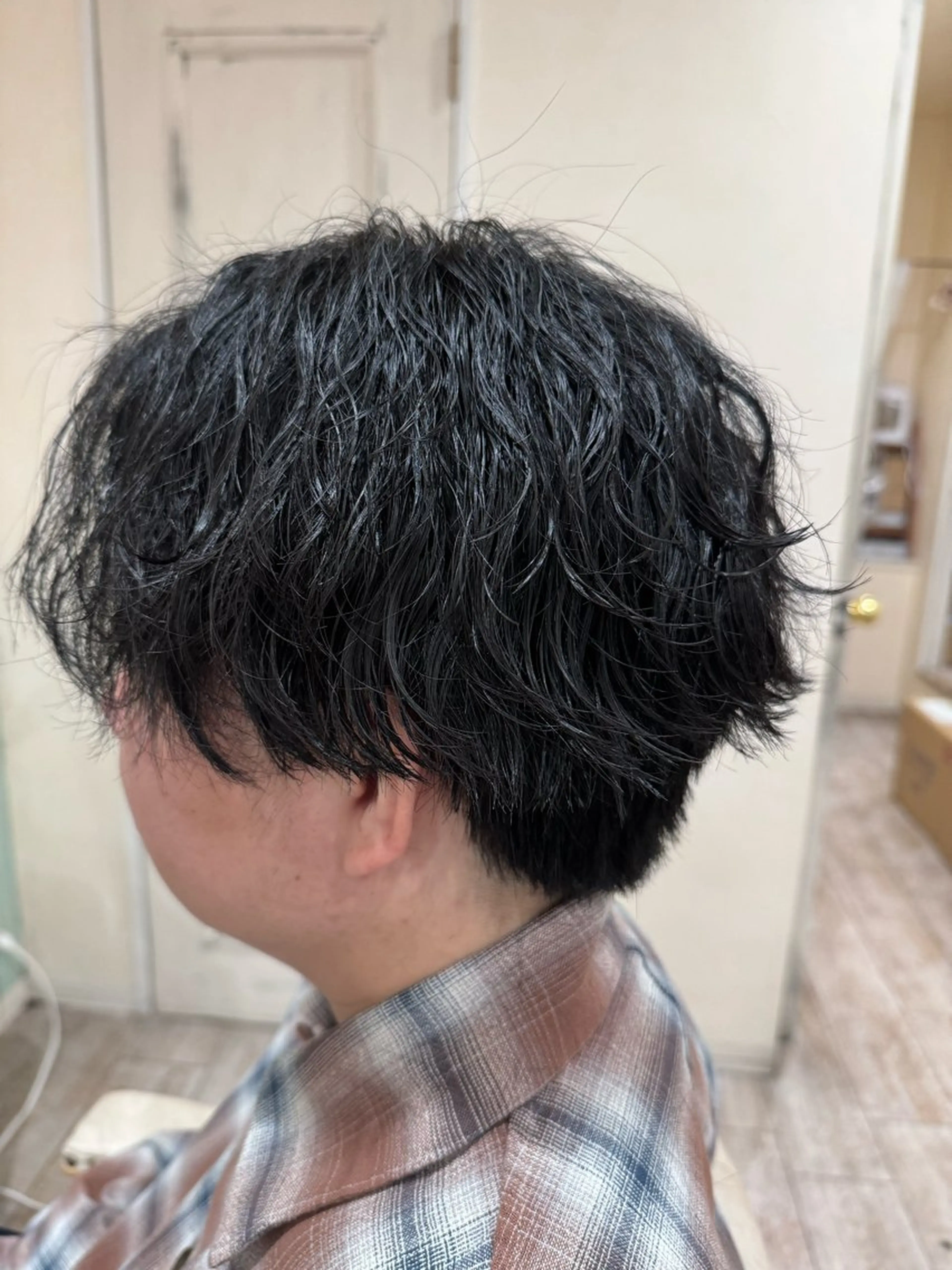 パーマ メンズ メンズパーマ 波巻きパーマ カット パーマ トリートメント 新越谷noble店長 松本拓也▶◀*.のヘアスタイル