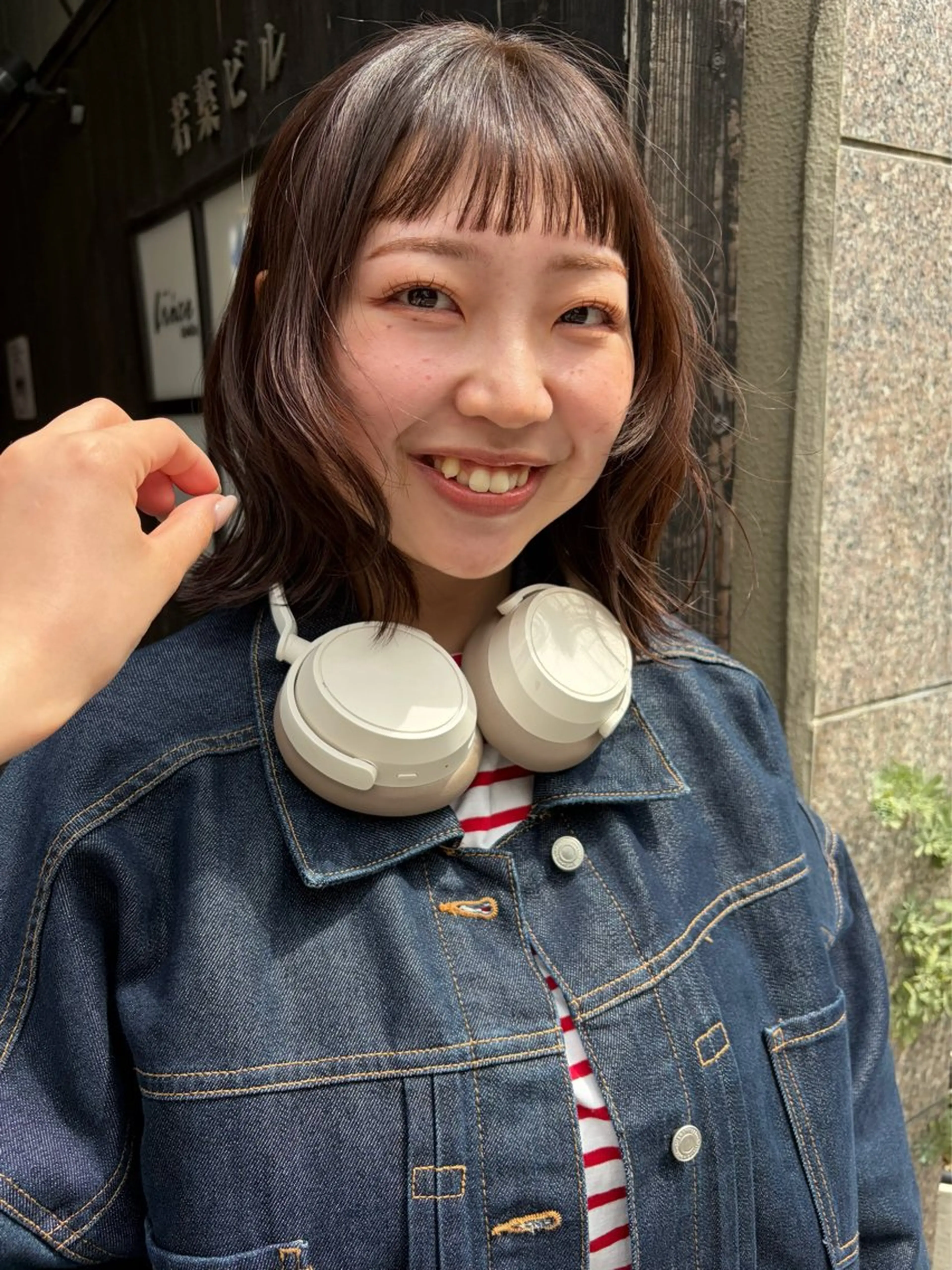 ミディアム カット ヘアカラー レイヤー/暖色/ 髪質改善/永礼芳果のヘアスタイル