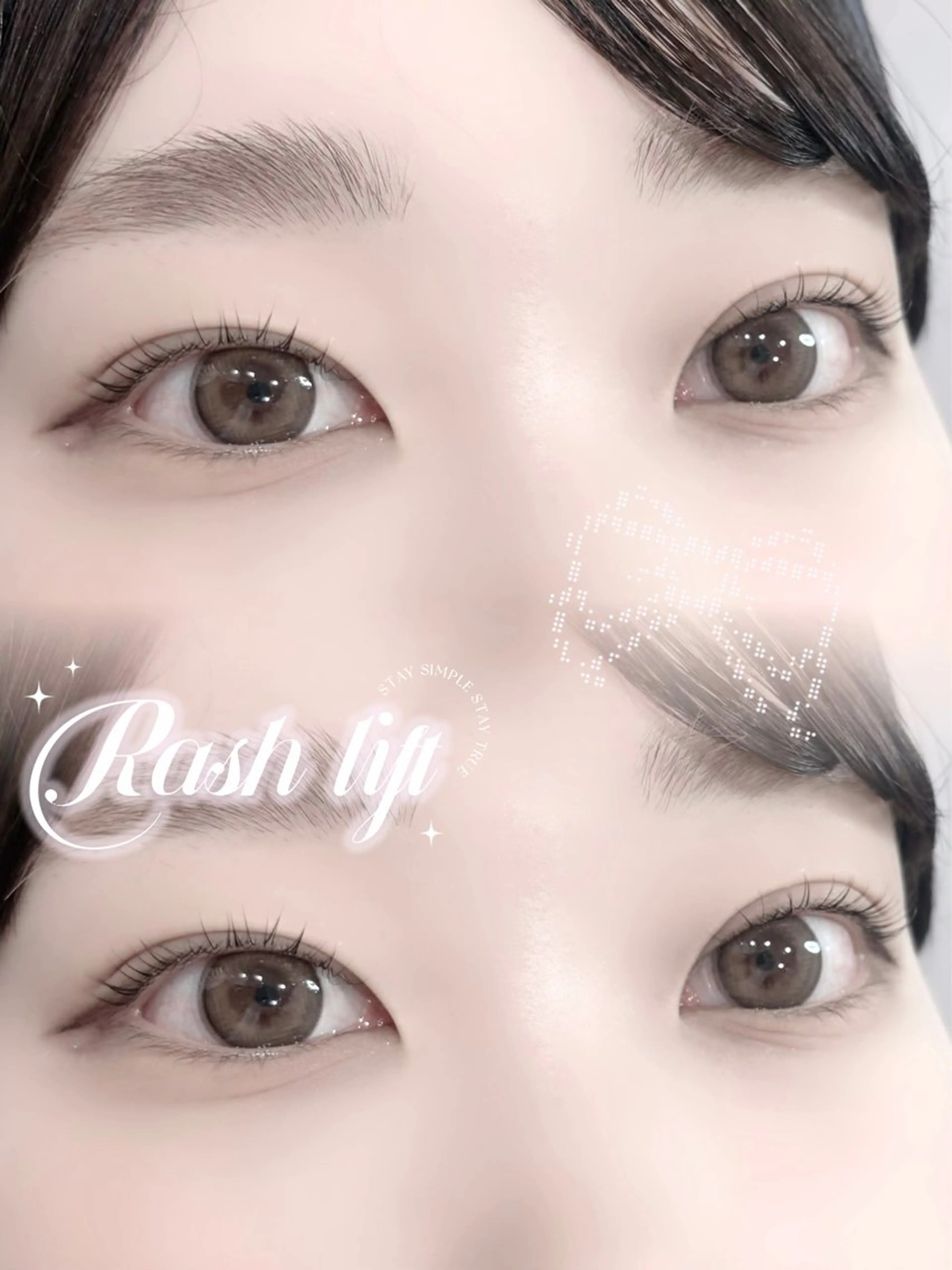 マツエク・マツパ Tia ♡ayame♡のマツエク・マツパデザイン