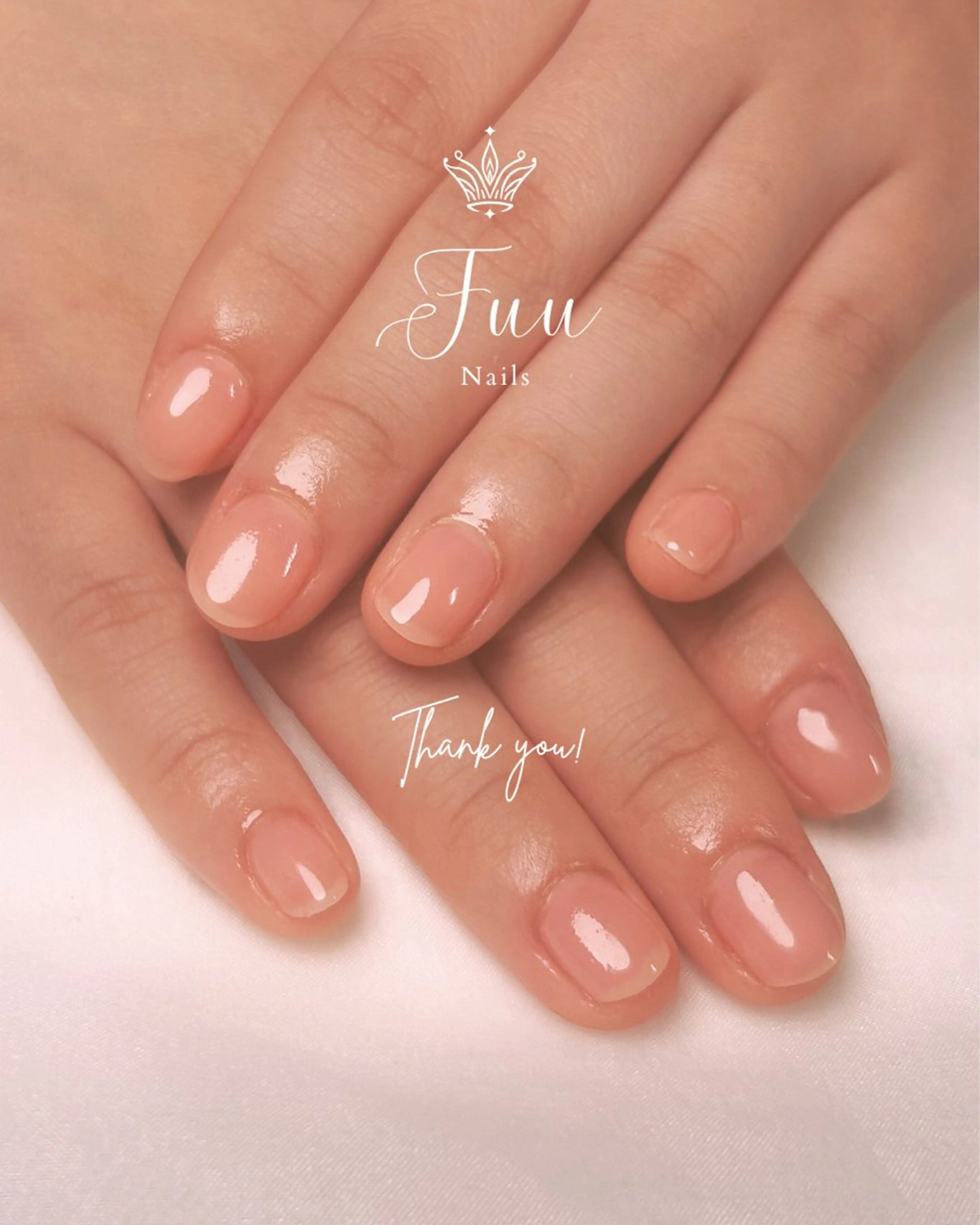 ネイル オフィスネイル ワンカラーネイル シンプルネイル 犬のいるネイルサロン Fuu nailsのネイルデザイン