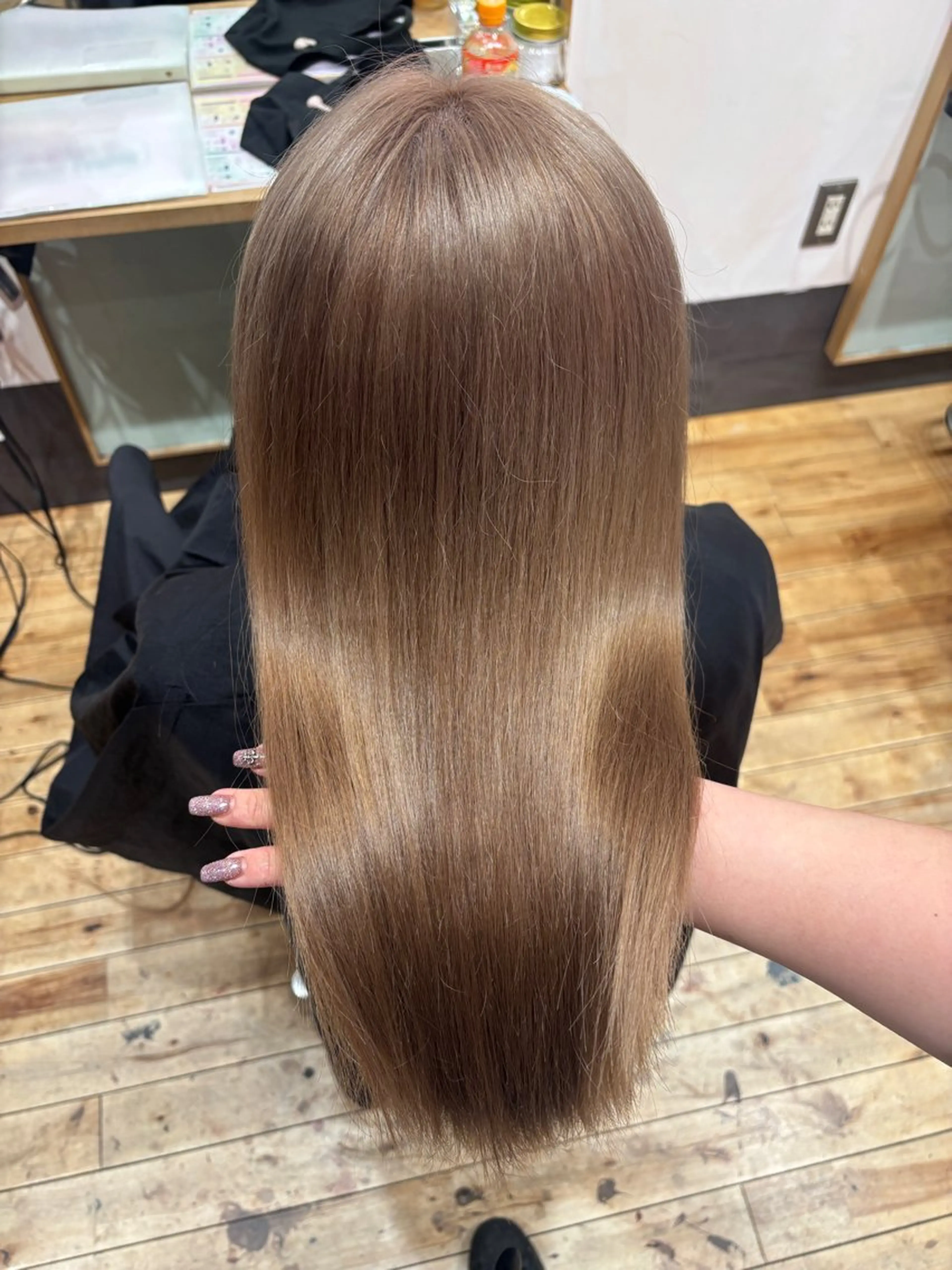 セミロング ️🩵RINKA/ 艶color🩵のヘアスタイル