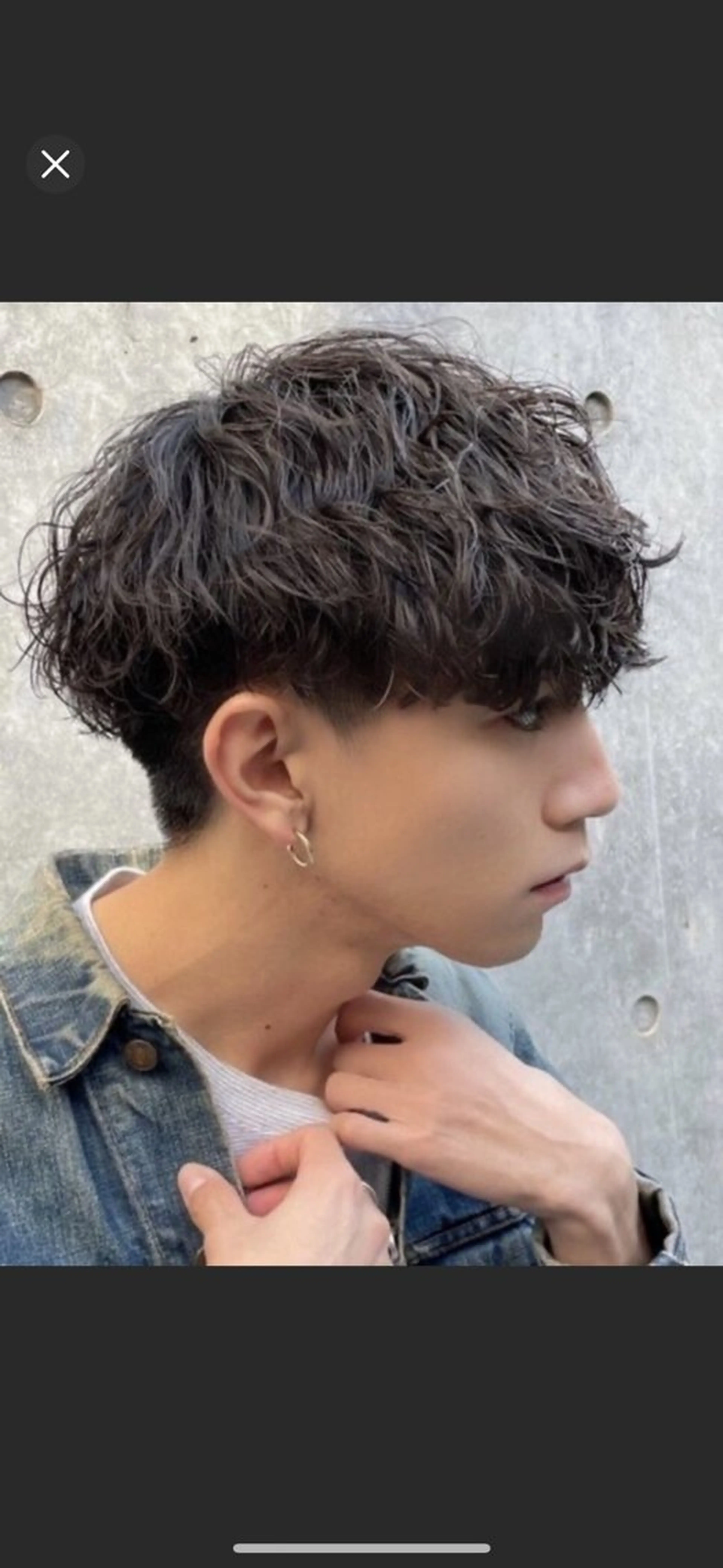 カットカラーパーマ（カラーはワンカラーのみ）　　　　　　　　　　　　18000円→モデル限定価格8500円✨の写真